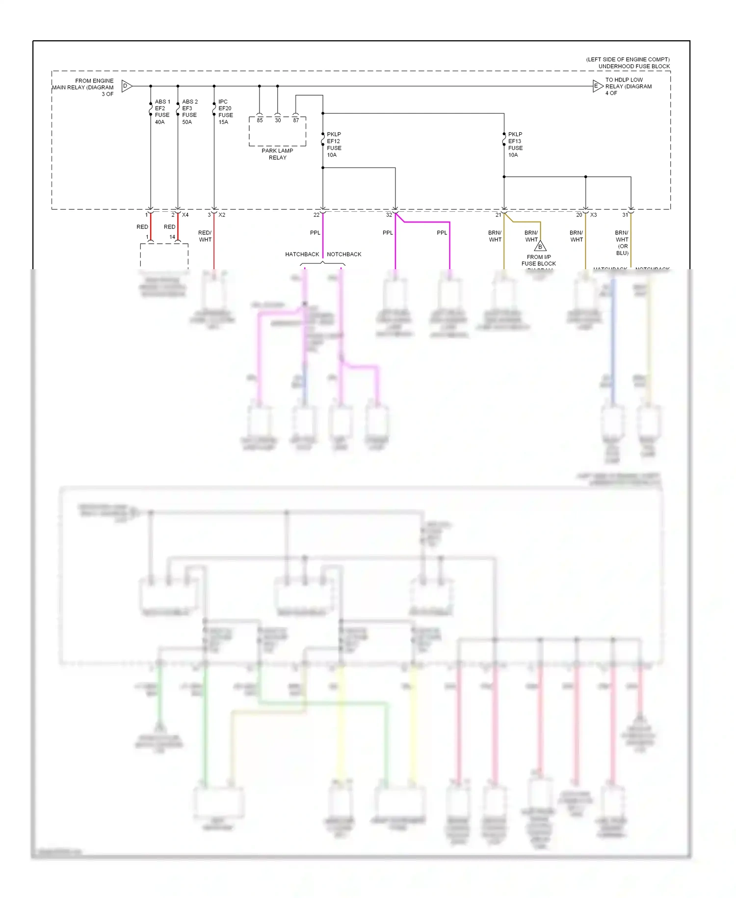 Wiring diagram (or dk for Chevrolet Aveo I facelift (2006-2012) (1 of 1)