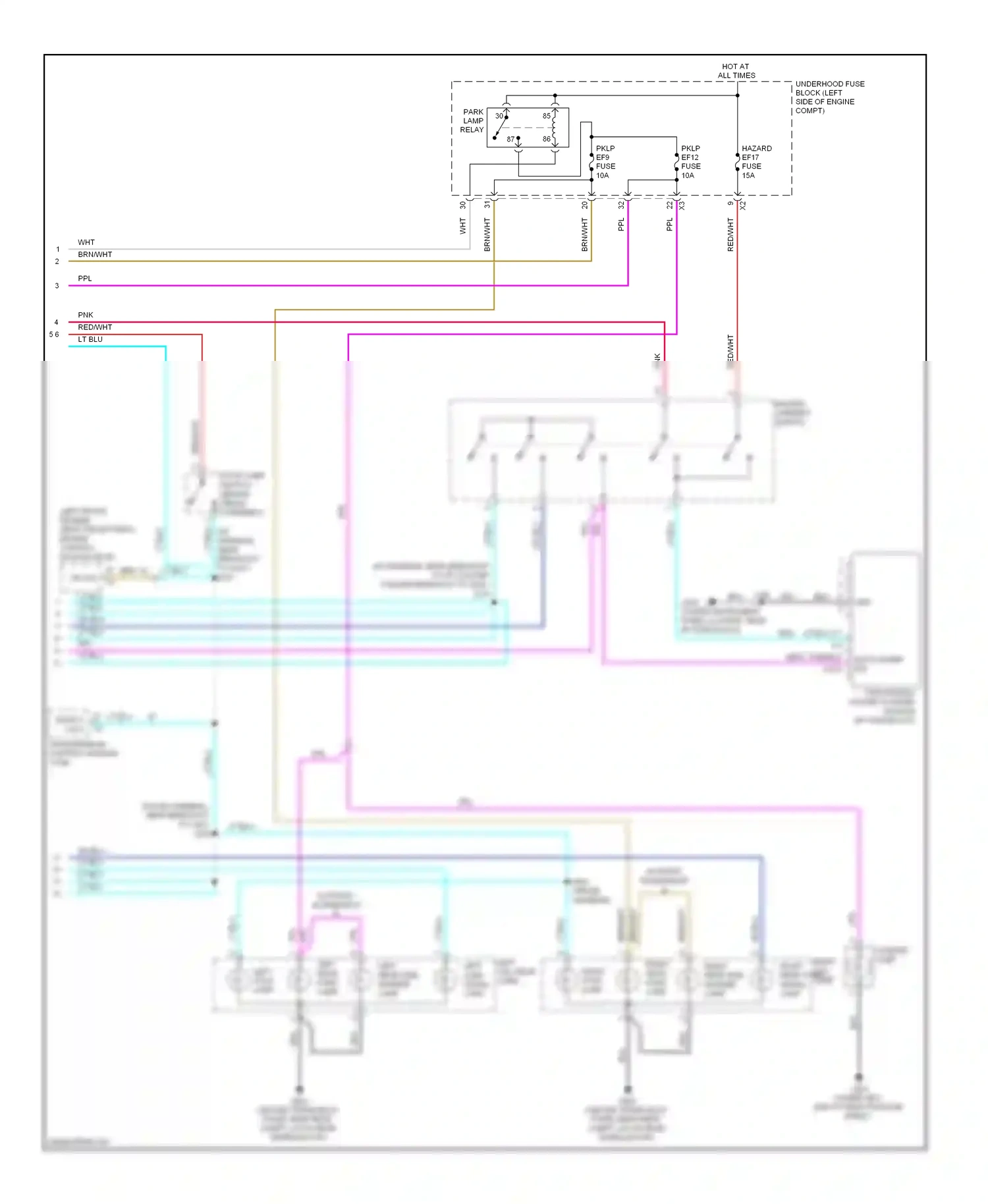 Wiring diagram wht for Chevrolet Aveo I facelift (2006-2012) (15 of 39)