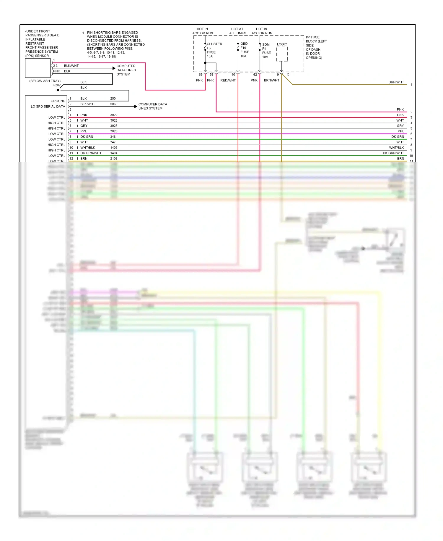 Wiring diagram yel for Chevrolet Aveo I facelift (2006-2012) (29 of 33)