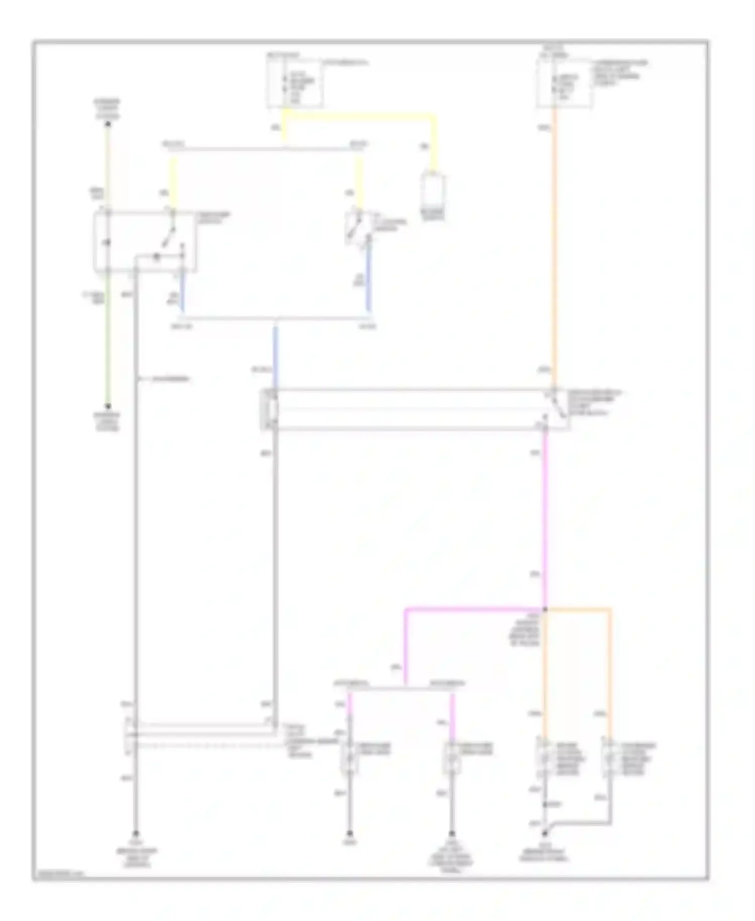 Aveo Chevrolet I (2003-2008): Defoggers circuit
