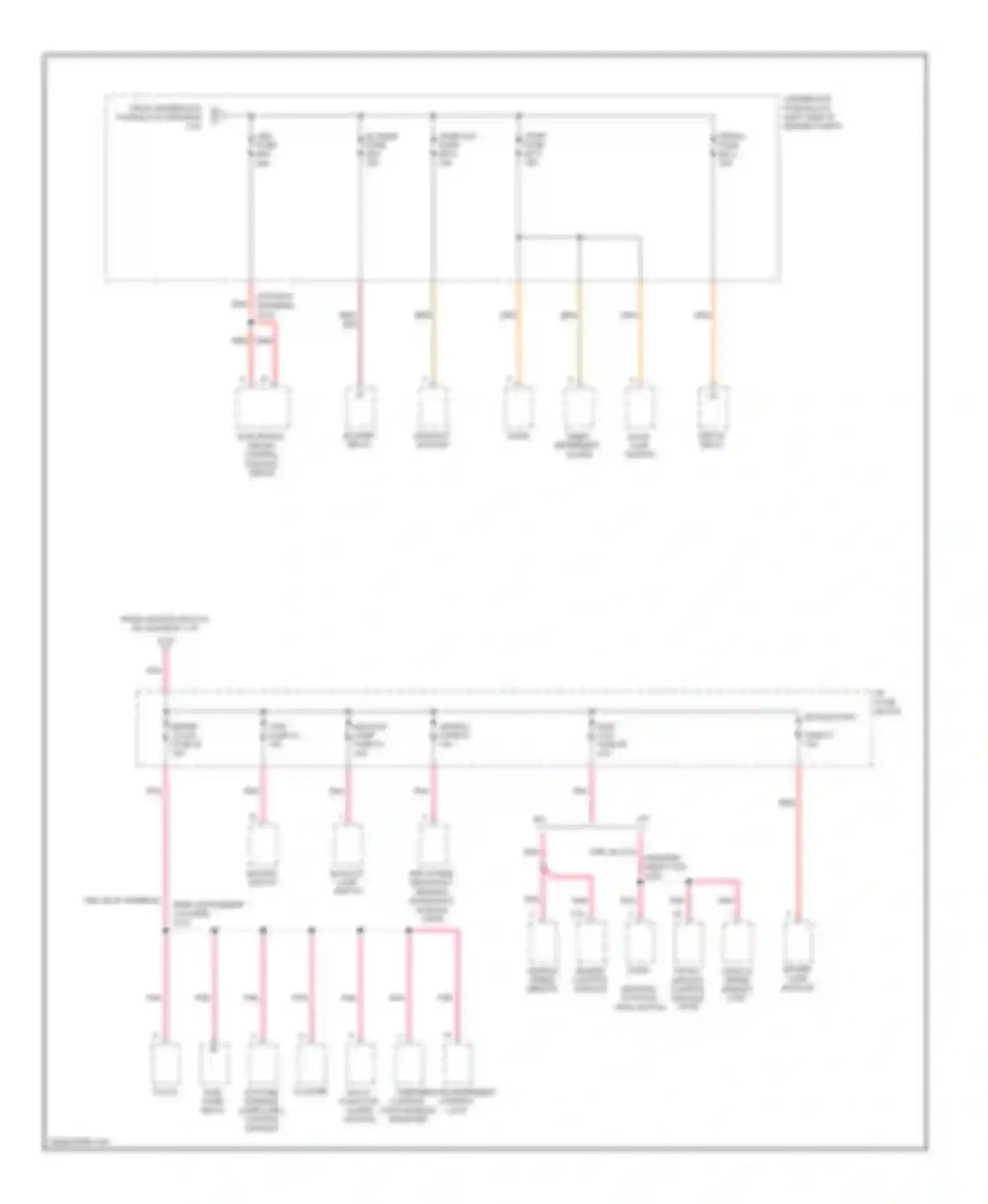 Aveo Chevrolet I (2003-2008): Power distribution circuit (3 of 3)