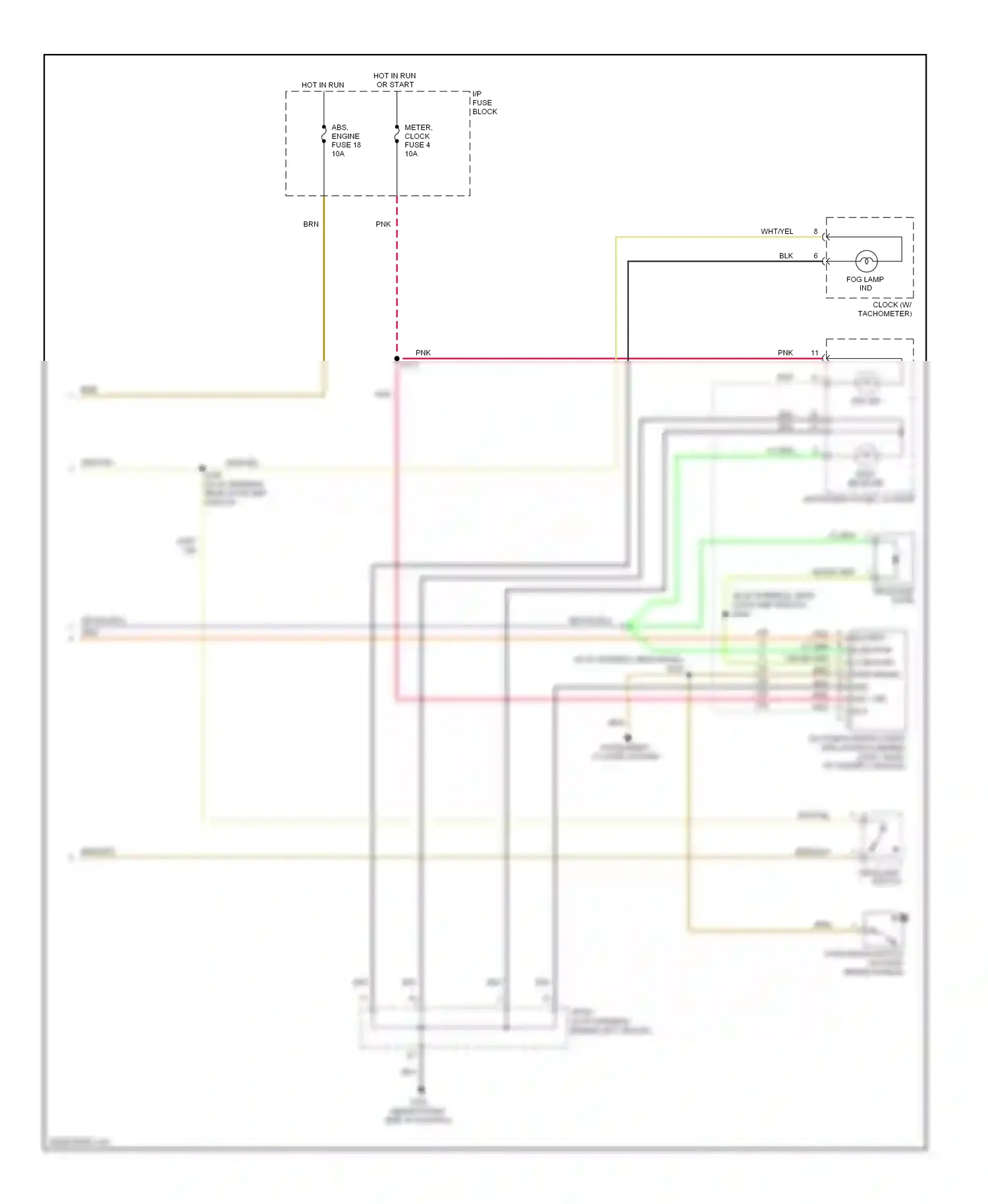Wiring diagram brn for Chevrolet Aveo I (2003-2008) (15 of 37)