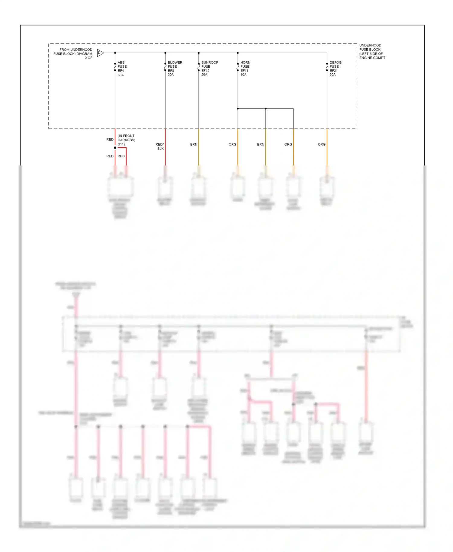 Wiring diagram brn for Chevrolet Aveo I (2003-2008) (27 of 37)