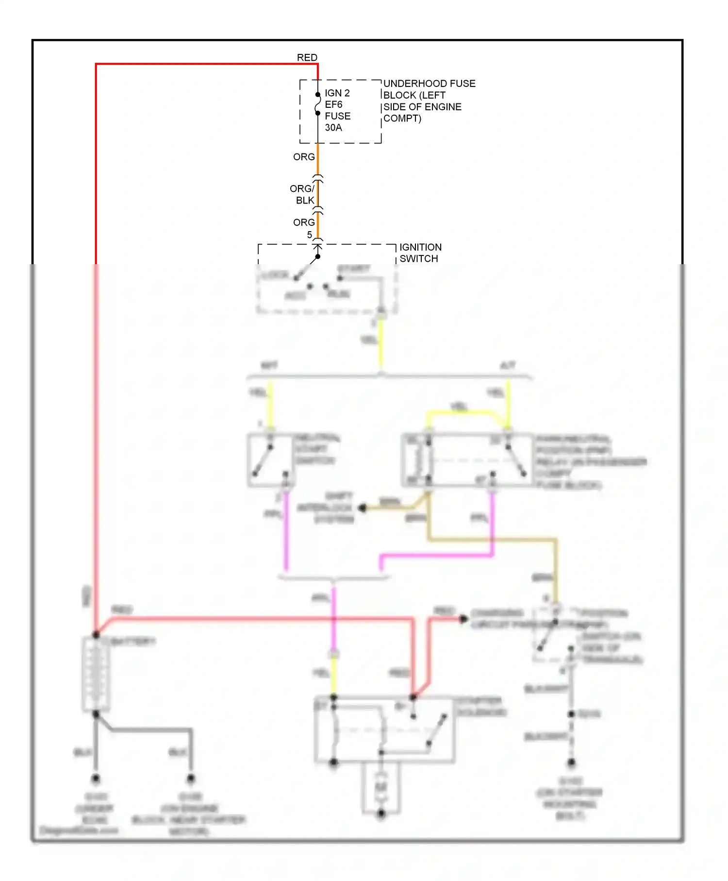 Wiring diagram brn for Chevrolet Aveo I (2003-2008) (35 of 37)