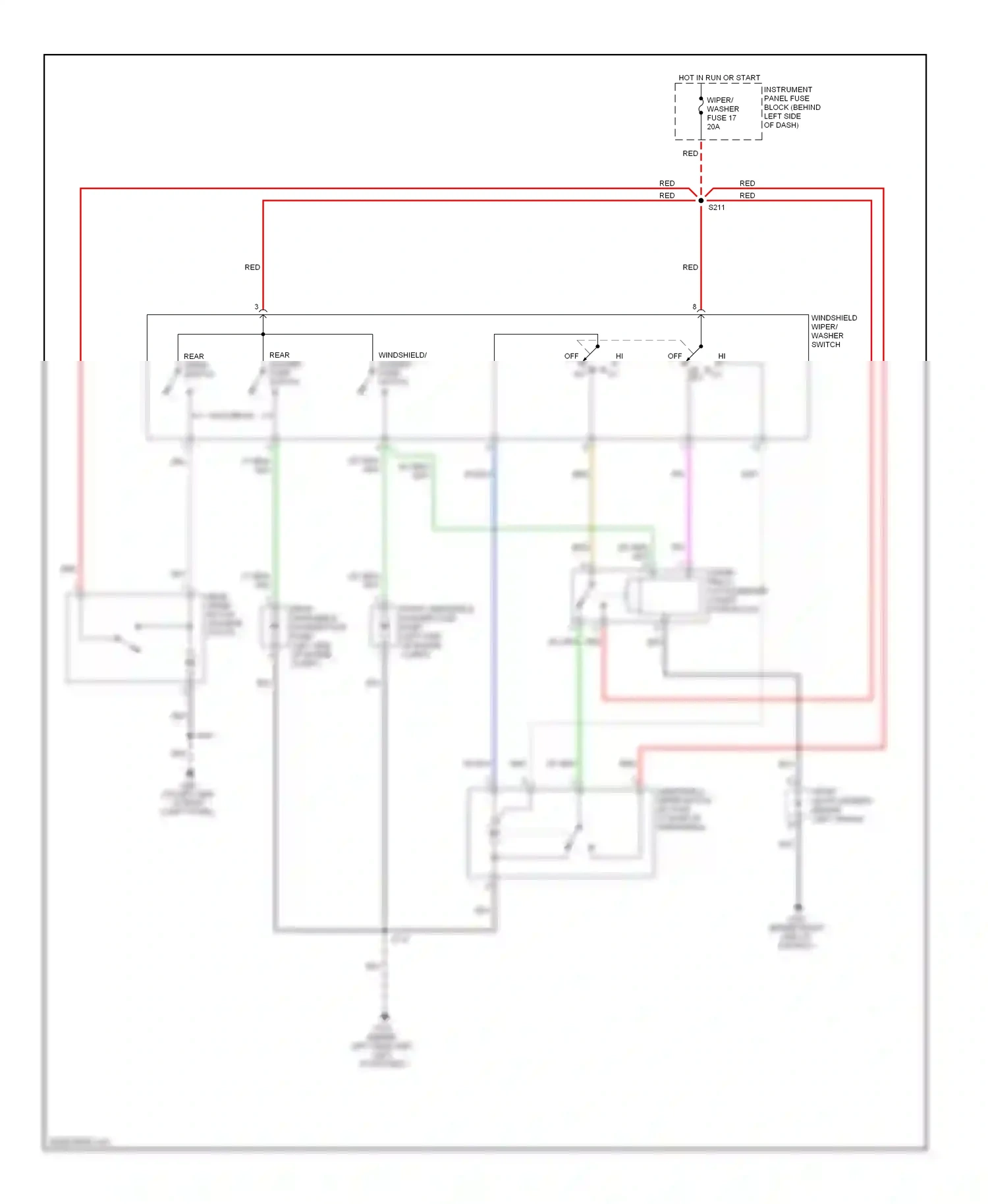 Wiring diagram brn for Chevrolet Aveo I (2003-2008) (37 of 37)