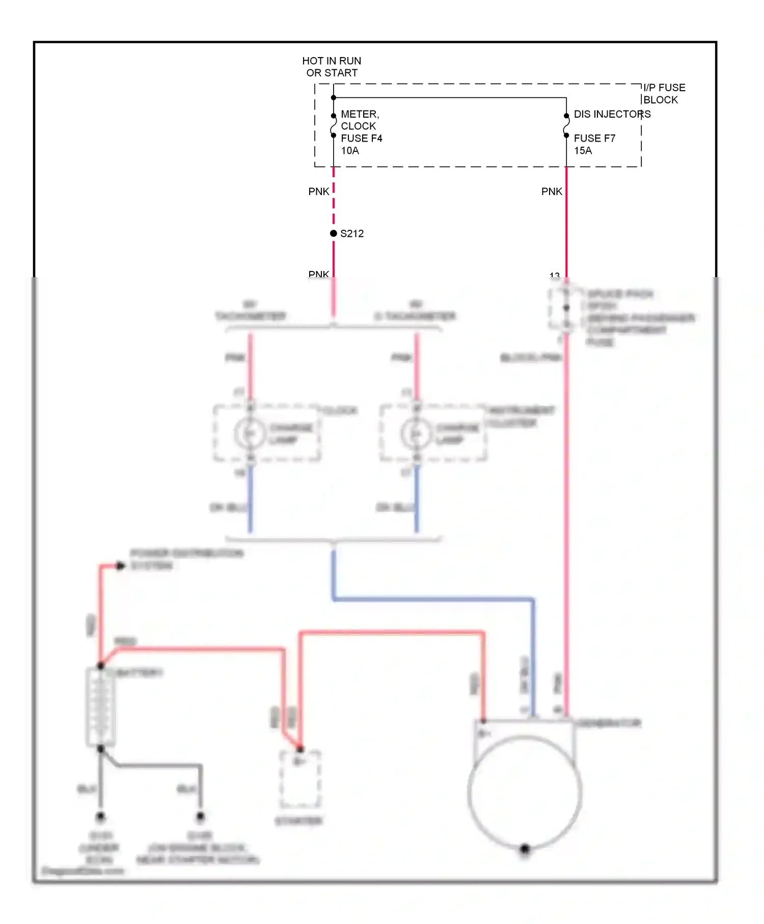 Wiring diagram dk blu for Chevrolet Aveo I (2003-2008) (11 of 22)