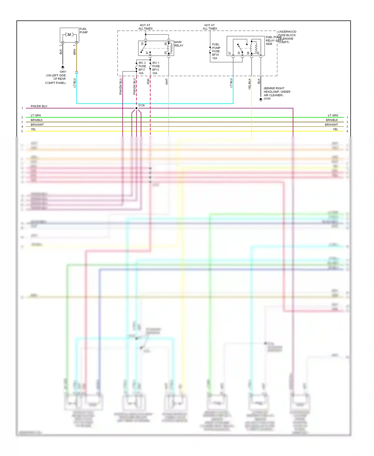 Wiring diagram lt grn for Chevrolet Aveo I (2003-2008) (9 of 25)