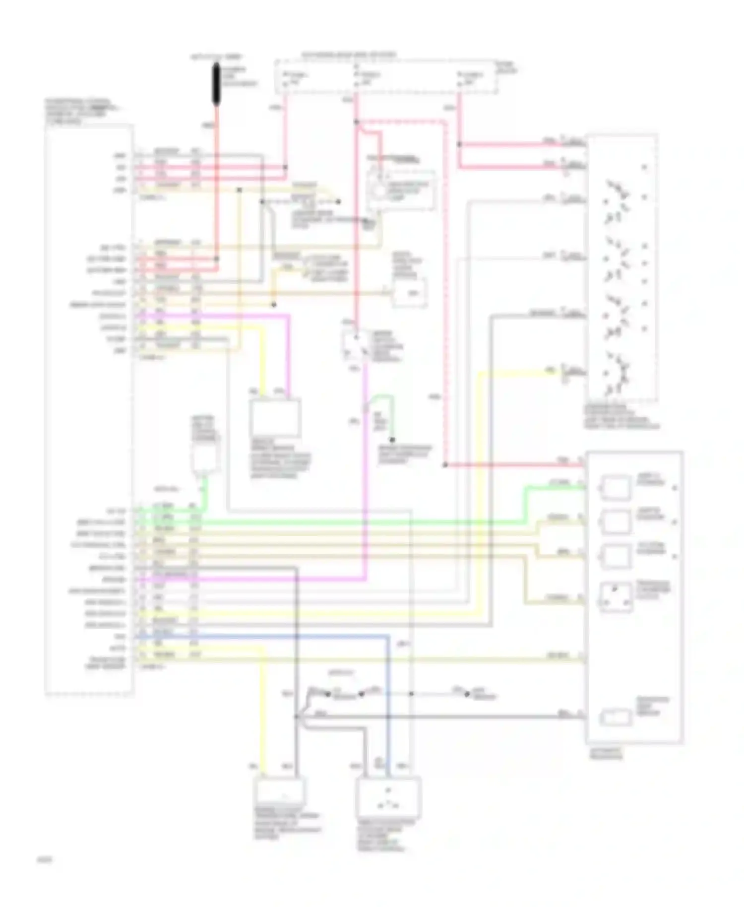 Beretta Chevrolet I (1987-1996): Transmission circuit, 4t60-e