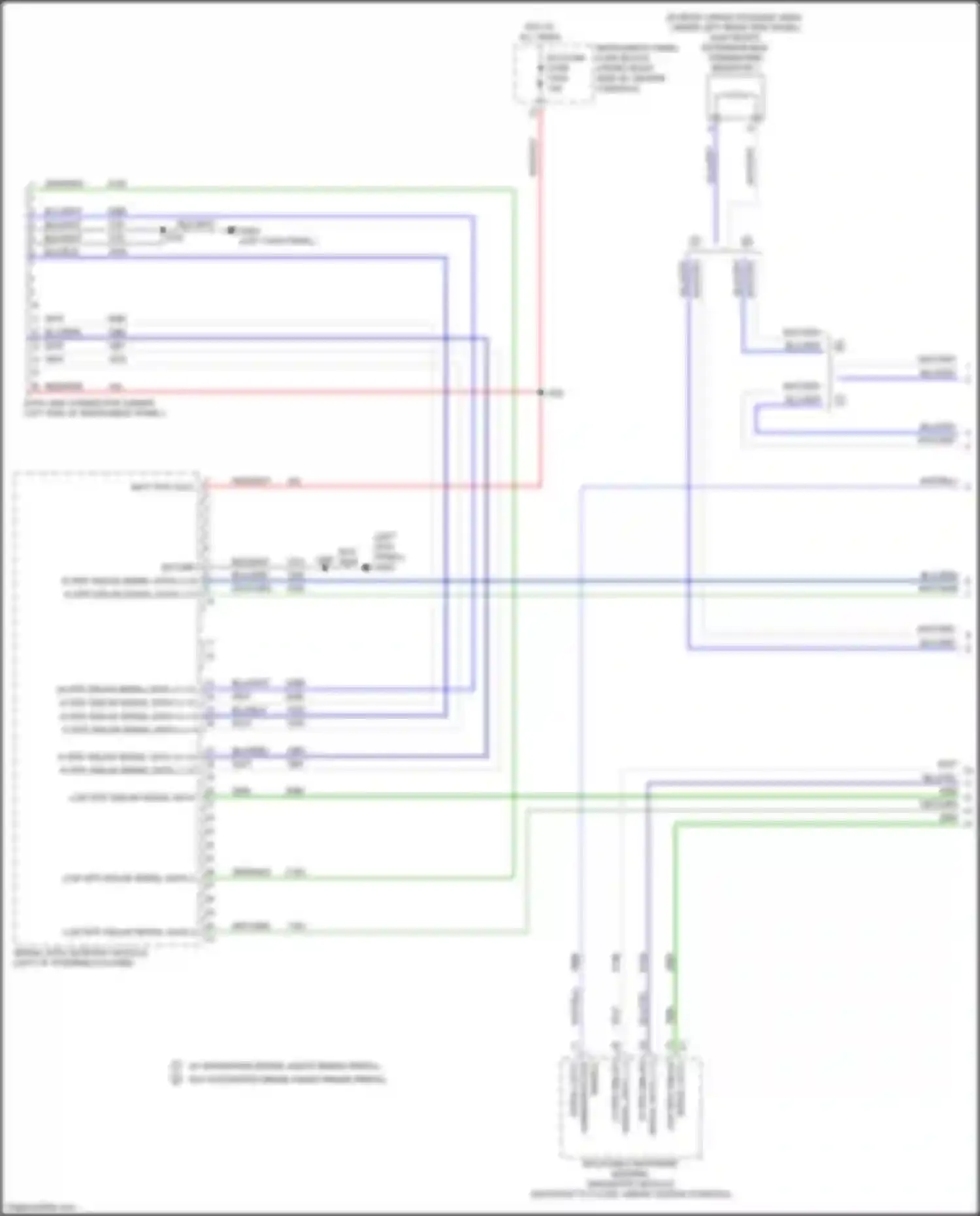 Blazer Chevrolet III facelift (2022-2024): Computer data lines circuit (1 of 7)