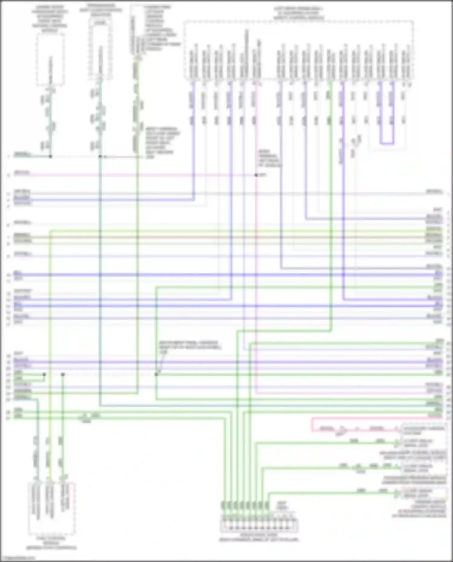 Blazer Chevrolet III facelift (2022-2024): Computer data lines circuit (4 of 7)