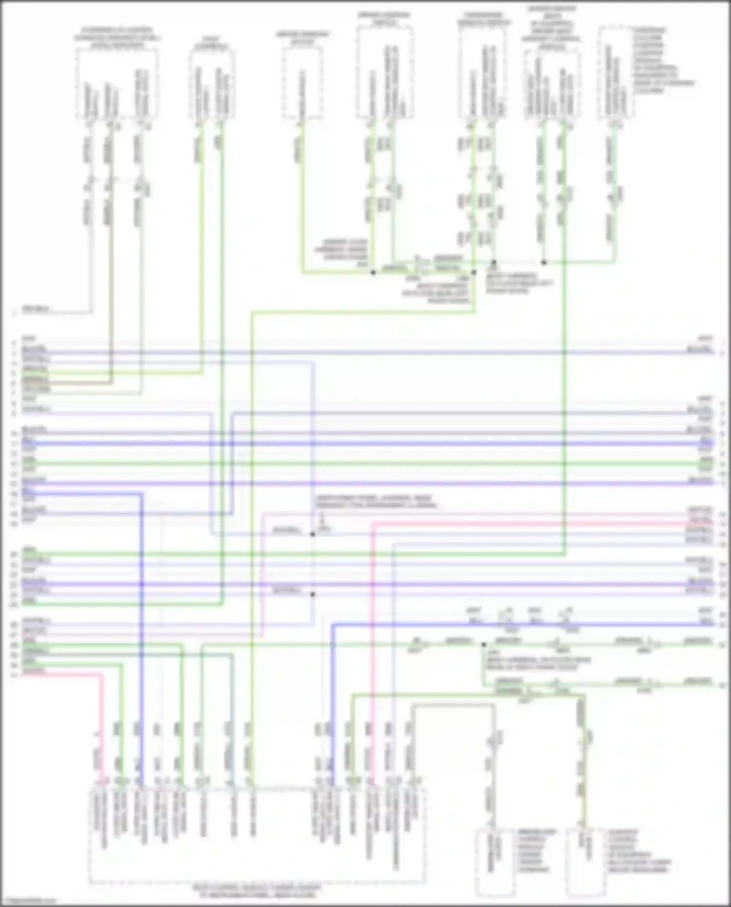 Blazer Chevrolet III facelift (2022-2024): Computer data lines circuit (5 of 7)