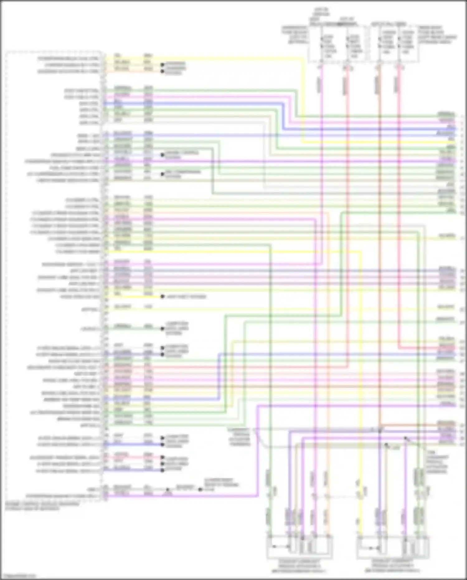Blazer Chevrolet III facelift (2022-2024): Wiring diagram engine performance 2.0l vin 4 (1 of 8)