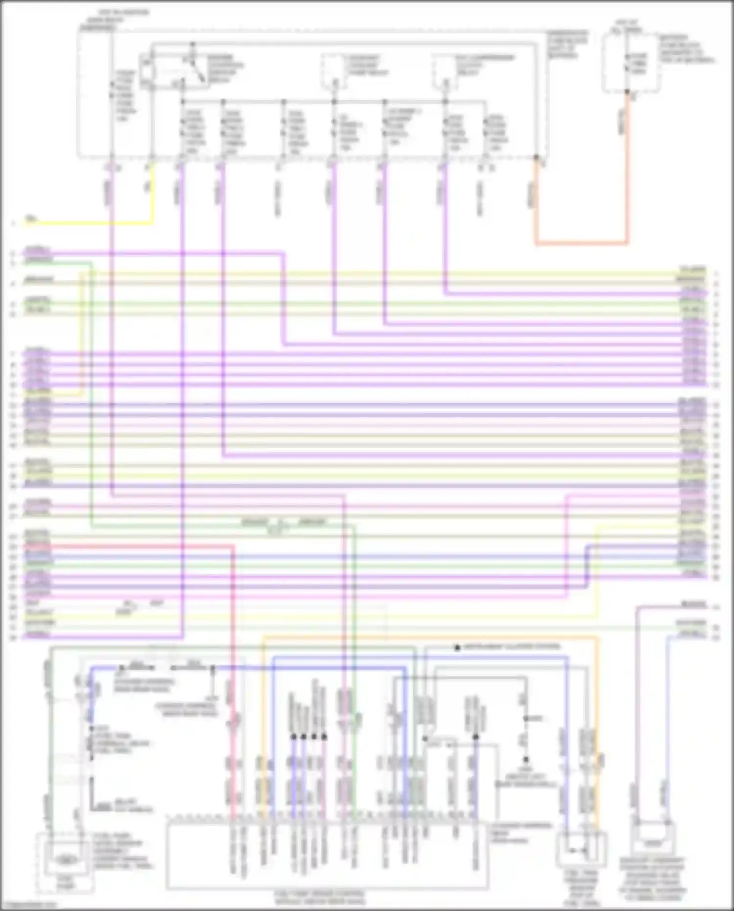 Blazer Chevrolet III facelift (2022-2024): Wiring diagram engine performance 2.0l vin 4 (3 of 8)