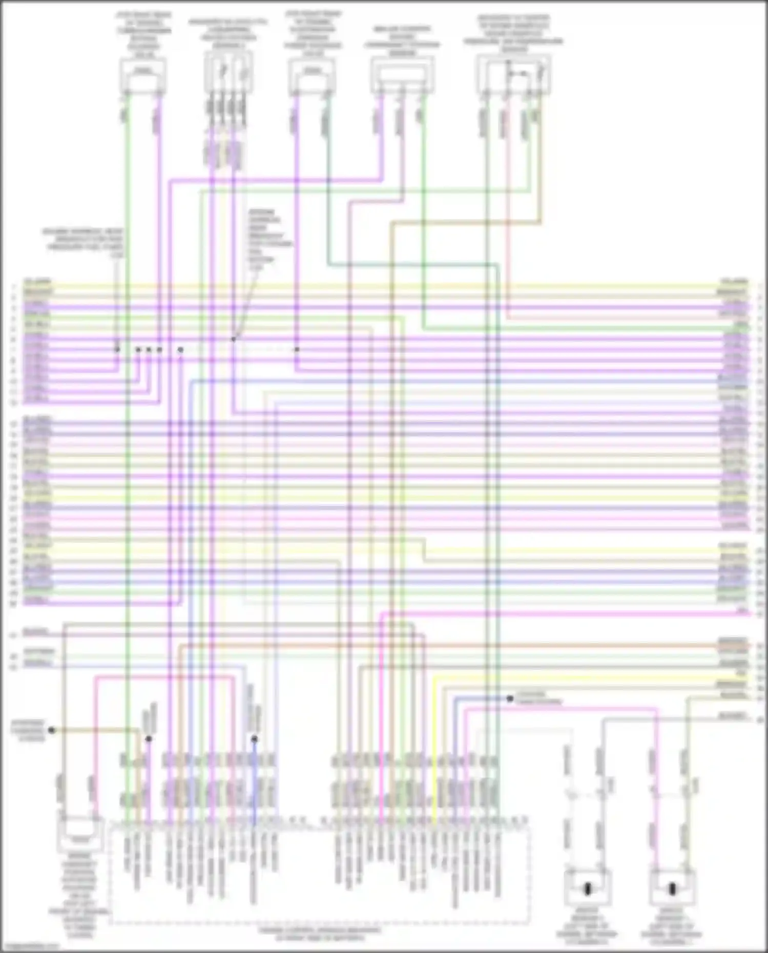 Blazer Chevrolet III facelift (2022-2024): Wiring diagram engine performance 2.0l vin 4 (4 of 8)