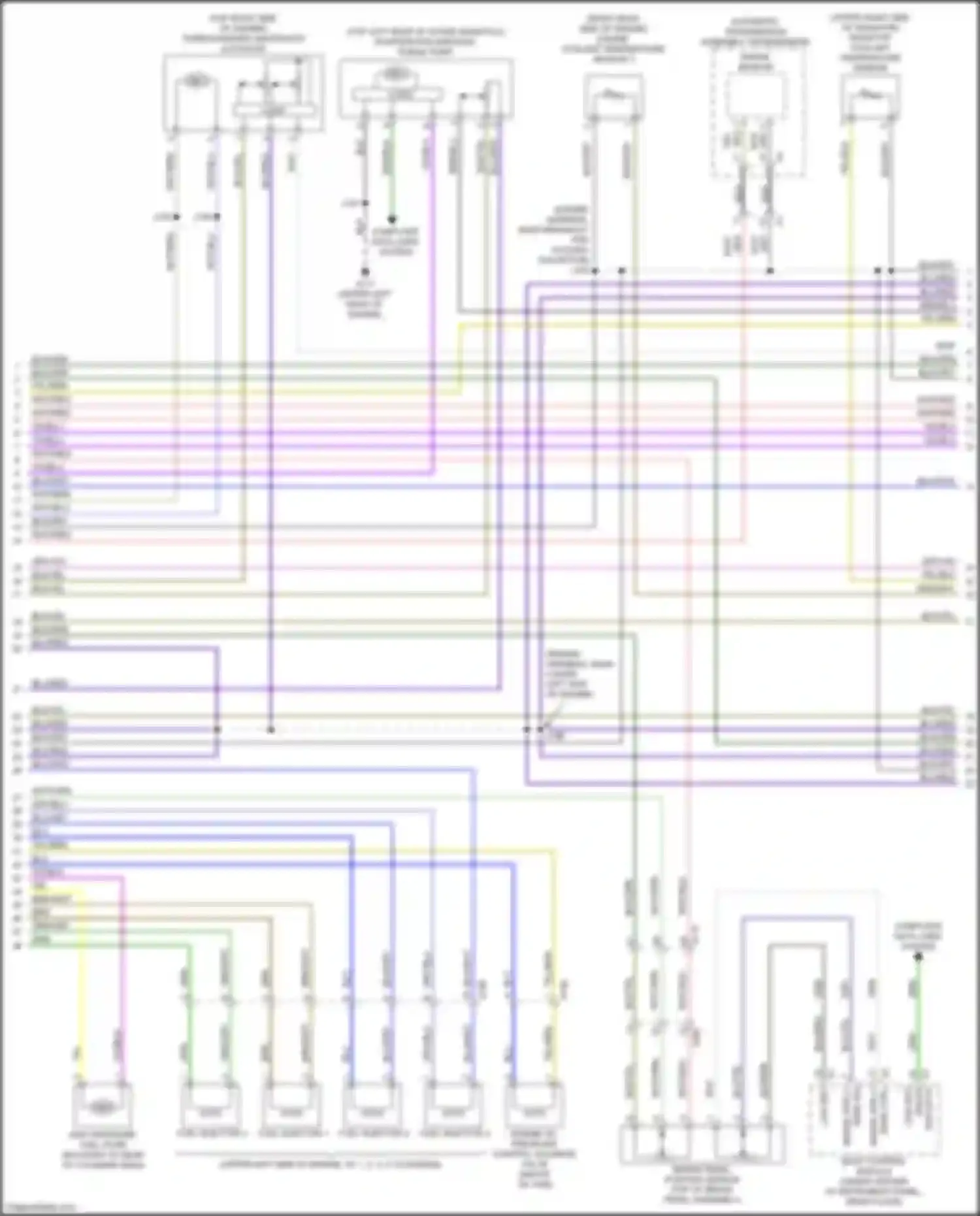 Blazer Chevrolet III facelift (2022-2024): Wiring diagram engine performance 2.0l vin 4 (7 of 8)