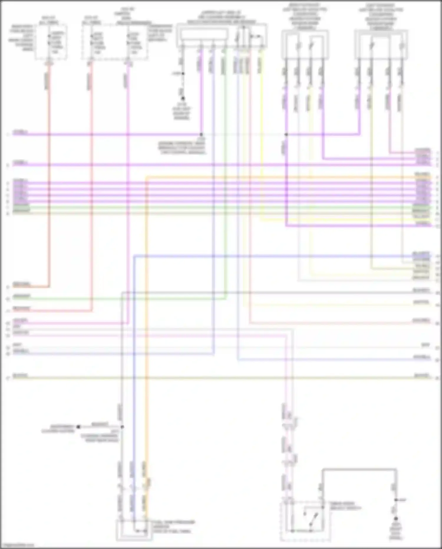 Blazer Chevrolet III facelift (2022-2024): Wiring diagram engine performance 3.6l vin s (3 of 9)