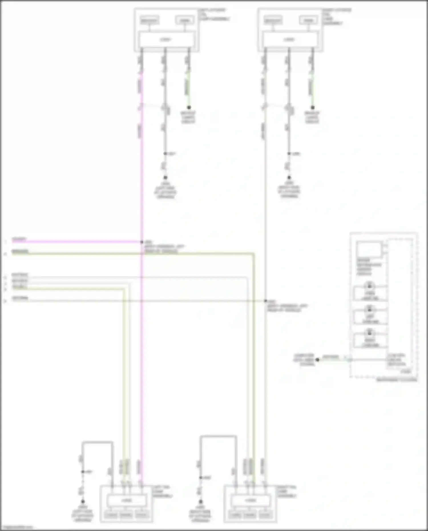 Blazer Chevrolet III facelift (2022-2024): Exterior lamps circuit (4 of 4)