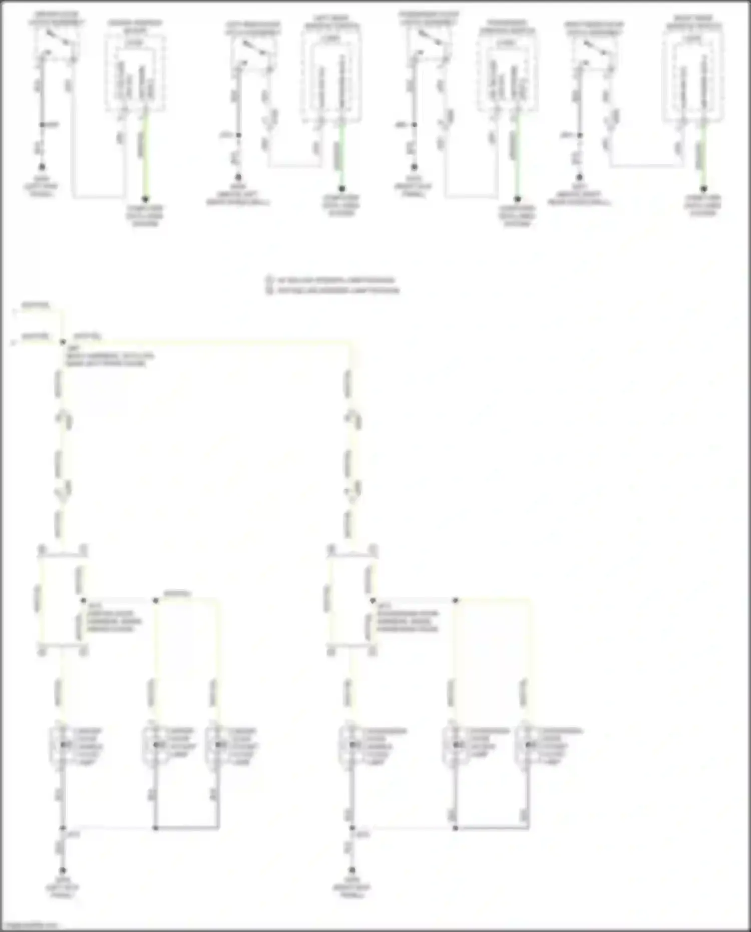 Blazer Chevrolet III facelift (2022-2024): Courtesy lamps circuit (3 of 3)