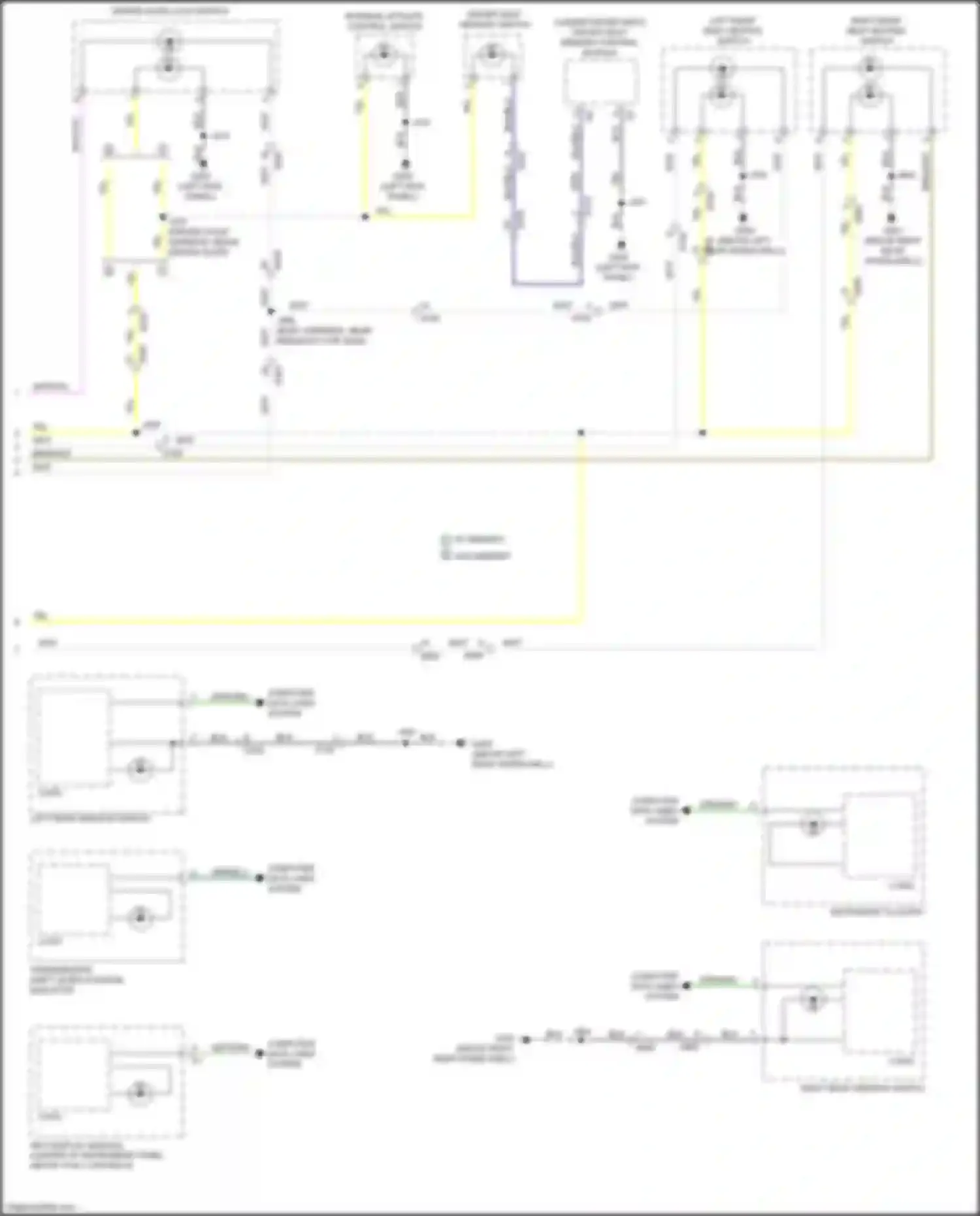 Blazer Chevrolet III facelift (2022-2024): Instrument illumination circuit (3 of 3)