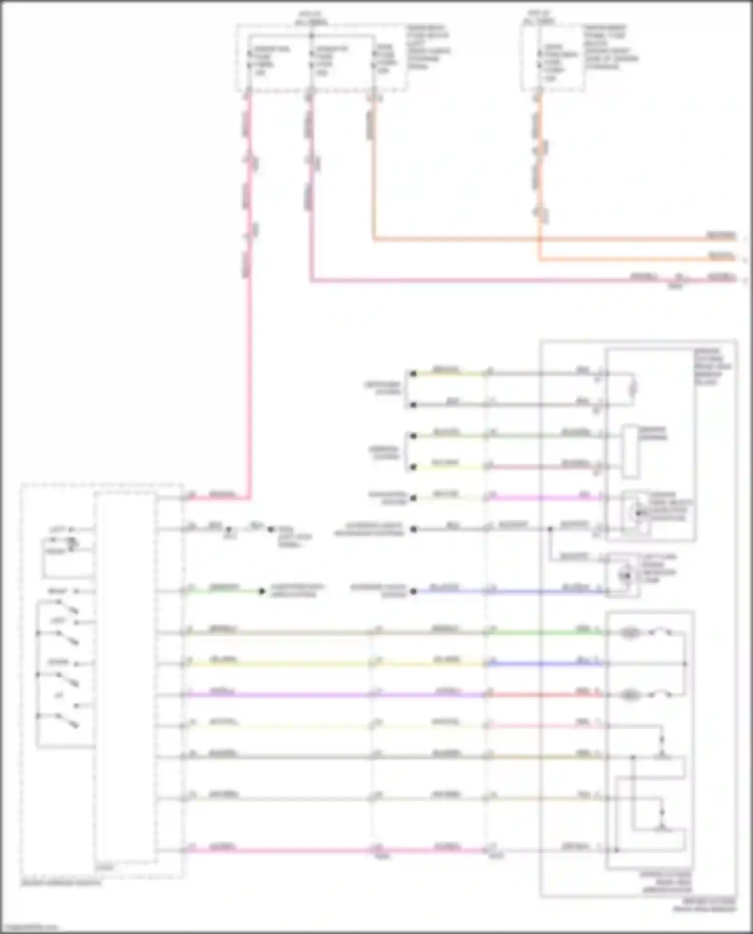 Blazer Chevrolet III facelift (2022-2024): Memory mirrors circuit (1 of 2)