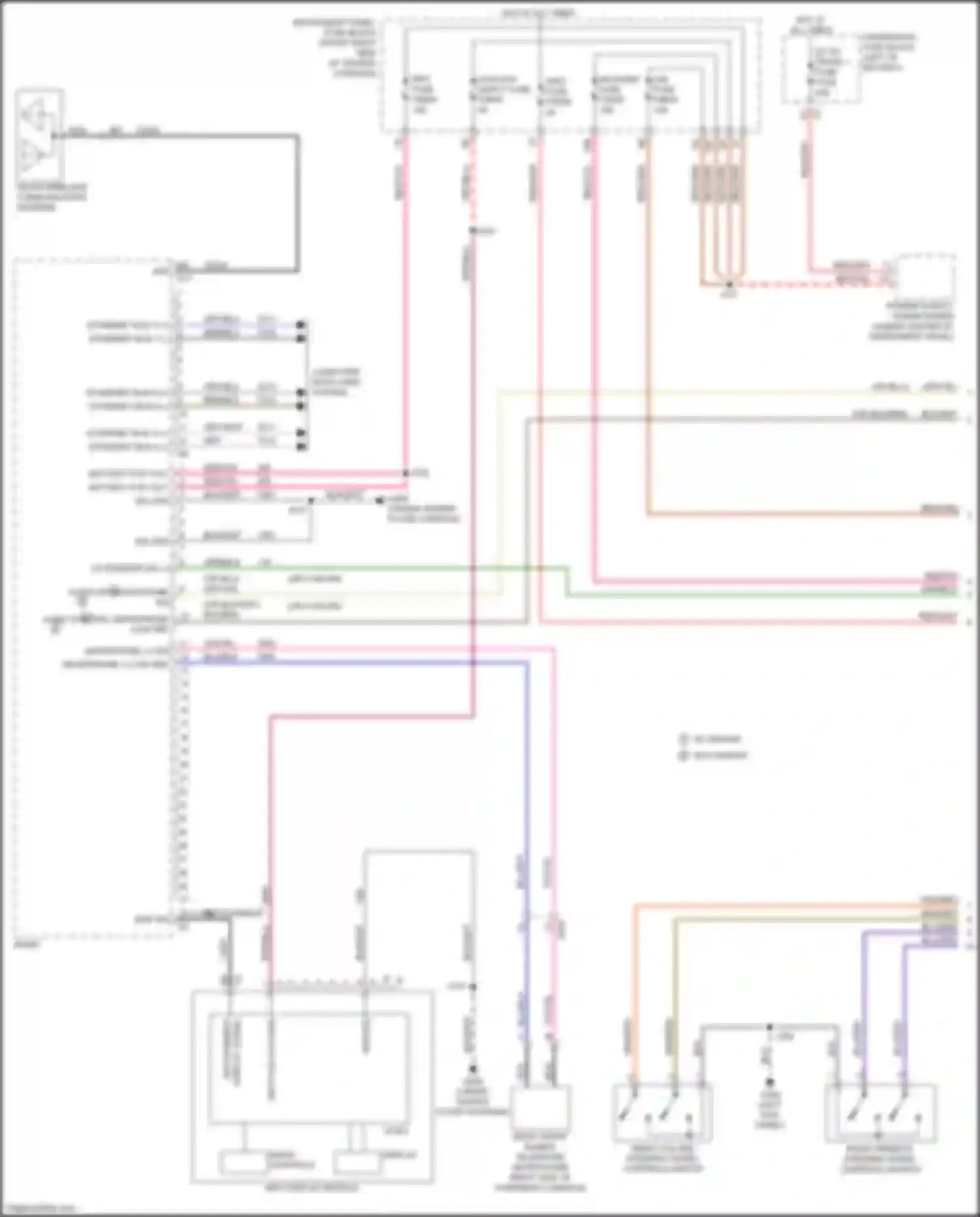 Blazer Chevrolet III facelift (2022-2024): Radio circuit, w/ active noise (1 of 4)