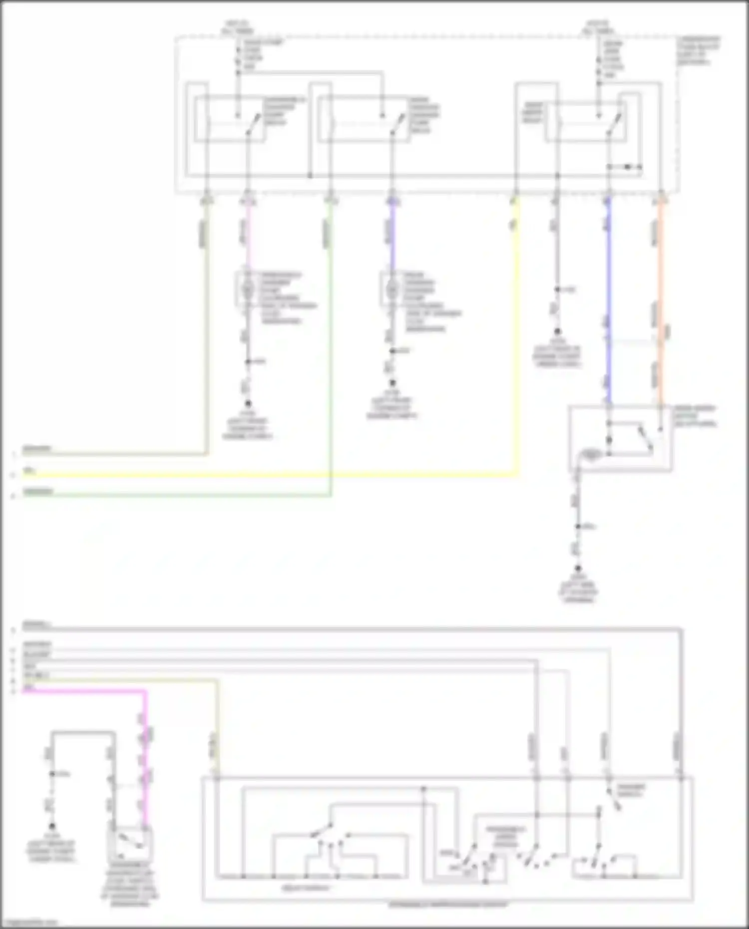 Blazer Chevrolet III facelift (2022-2024): Wiper/washer circuit (2 of 2)