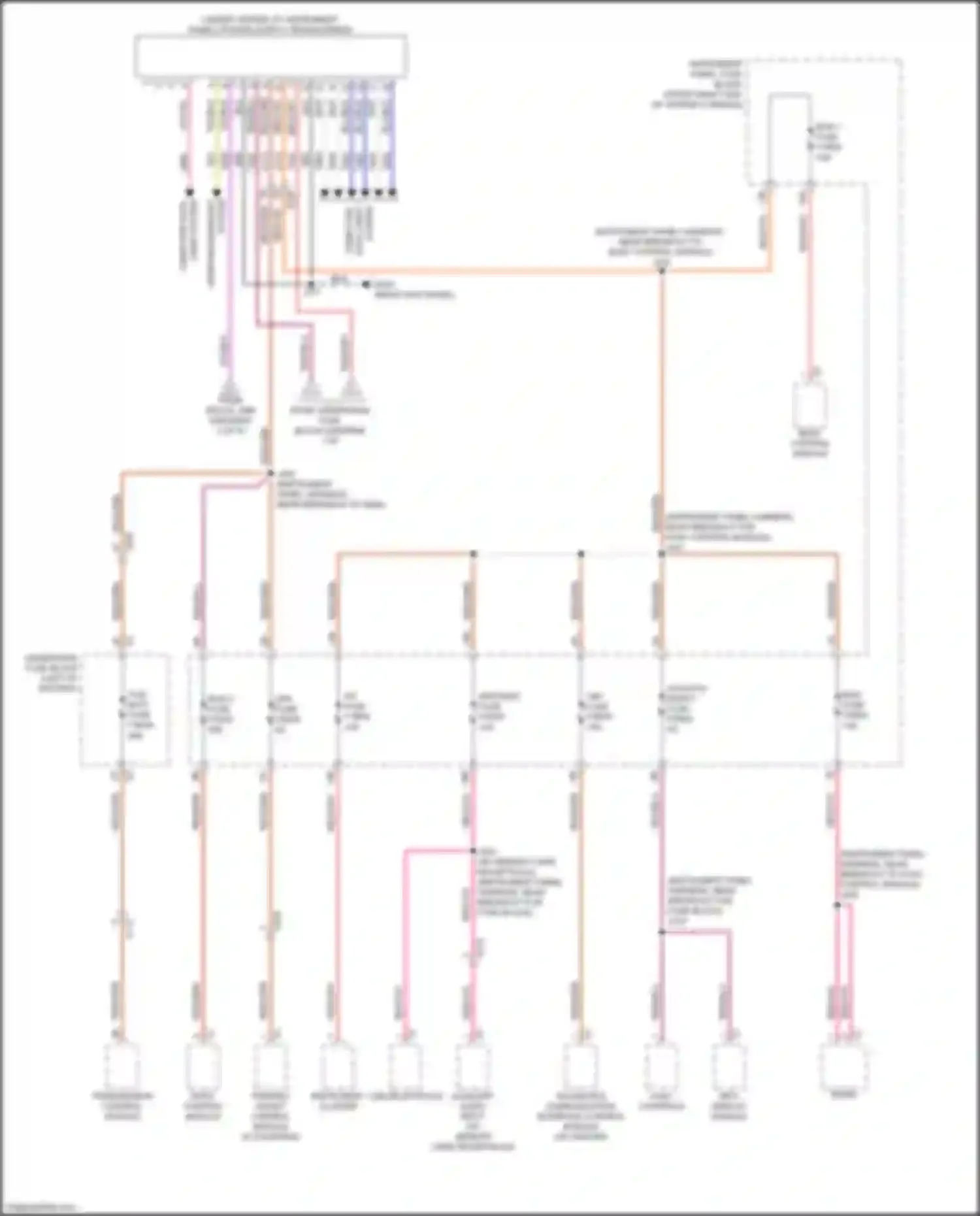 Wiring diagram auxiliary audio input for Chevrolet Blazer III facelift (2022-2024) (5 of 7)