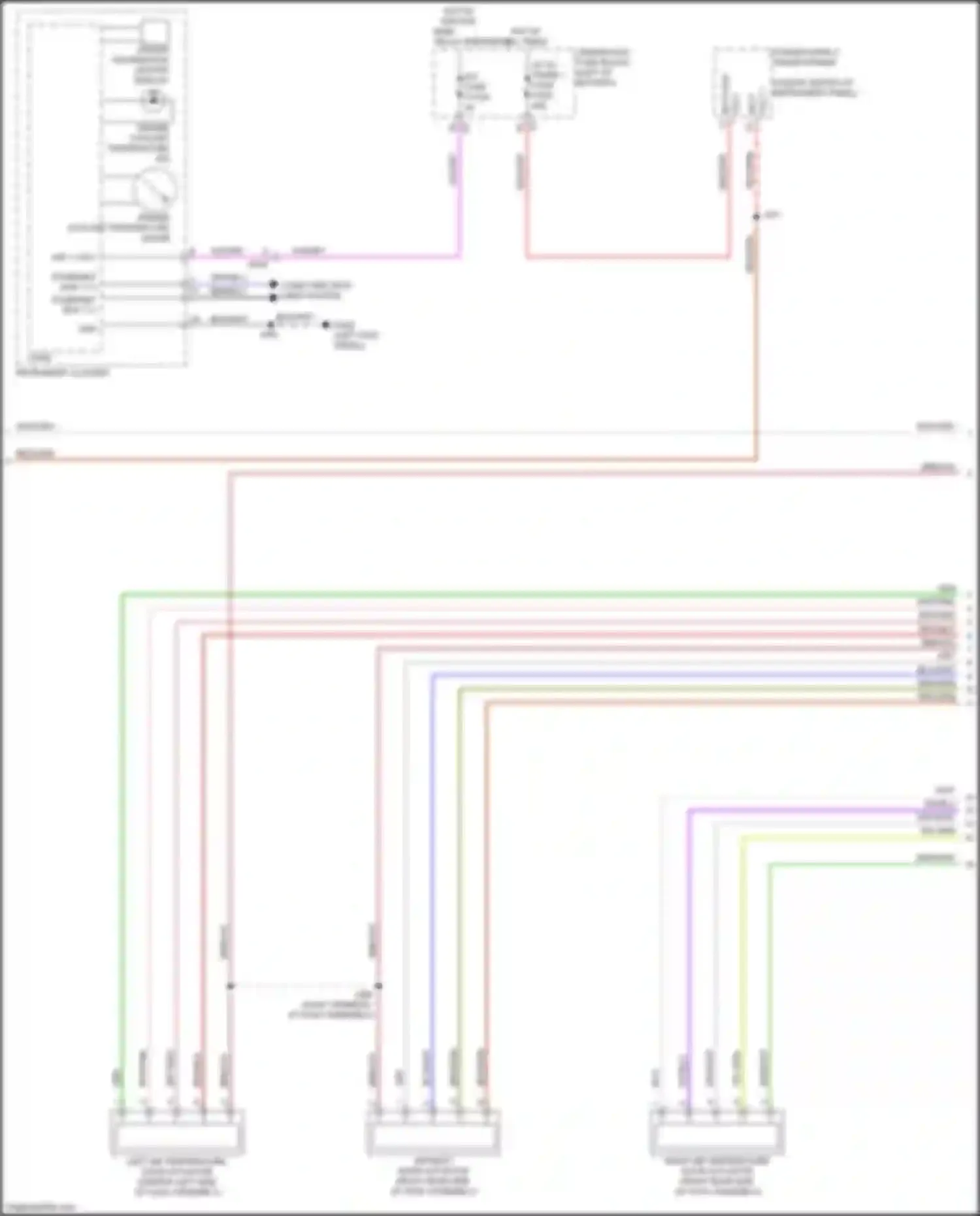 Wiring diagram batt pos for Chevrolet Blazer III facelift (2022-2024) (2 of 2)