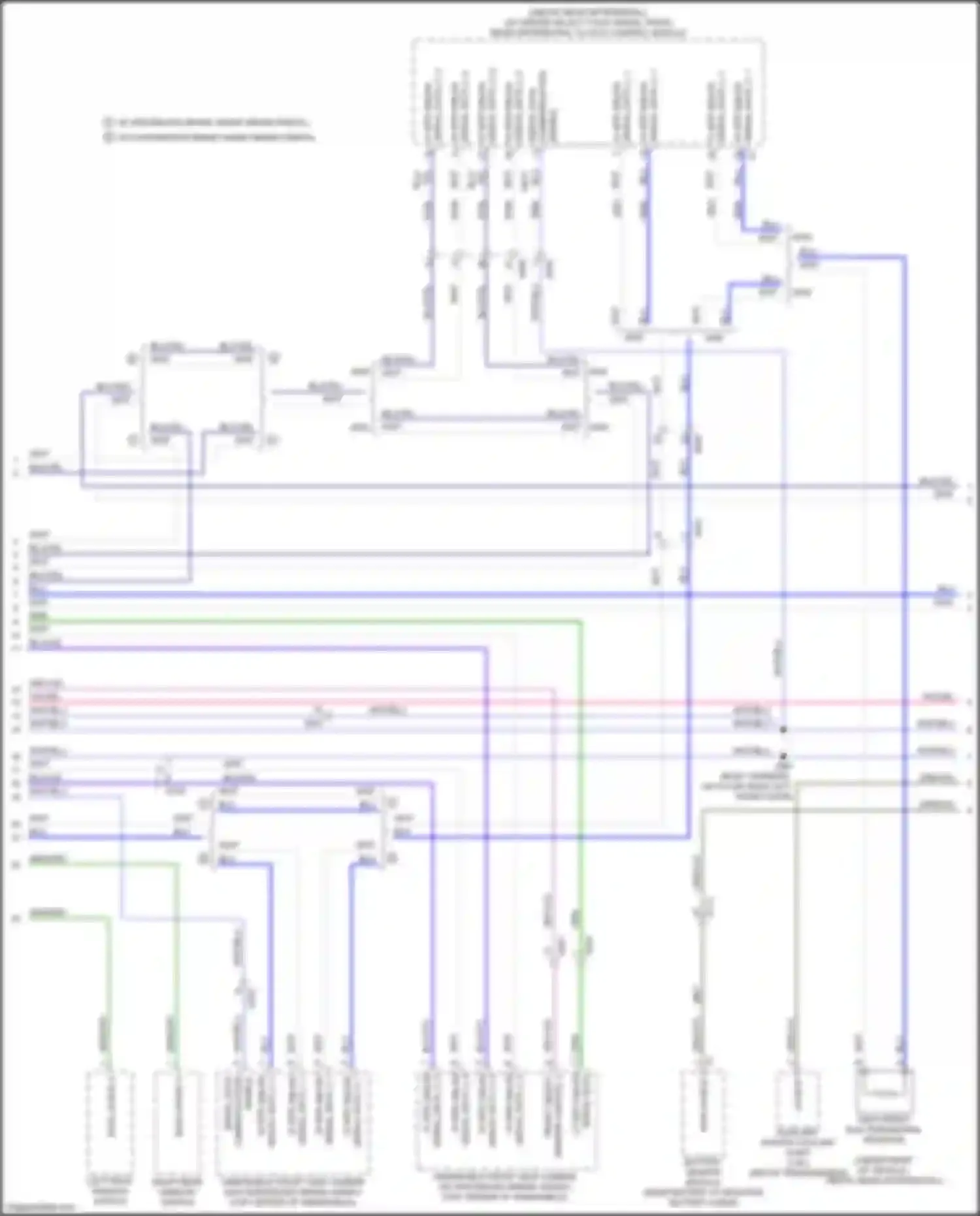 Wiring diagram bcm lin bus 4 for Chevrolet Blazer III facelift (2022-2024) (3 of 3)