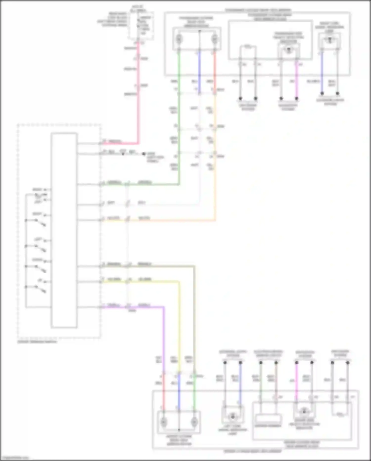 Wiring diagram blk for Chevrolet Blazer III facelift (2022-2024) (97 of 123)