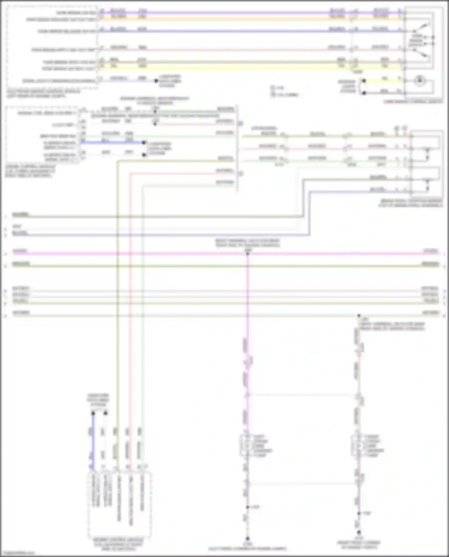 Wiring diagram blk/grn for Chevrolet Blazer III facelift (2022-2024) (2 of 30)
