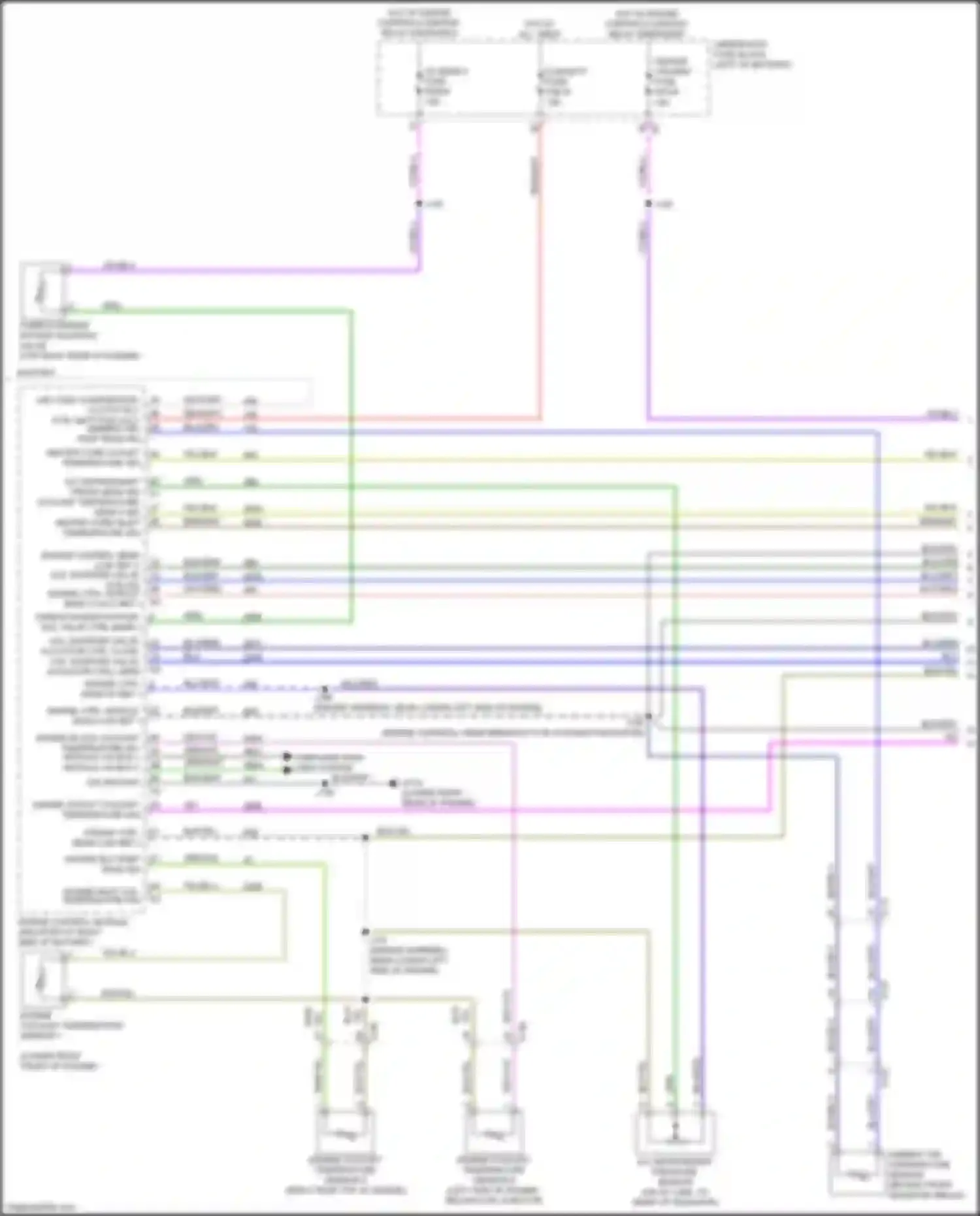 Wiring diagram blk/wht for Chevrolet Blazer III facelift (2022-2024) (64 of 68)