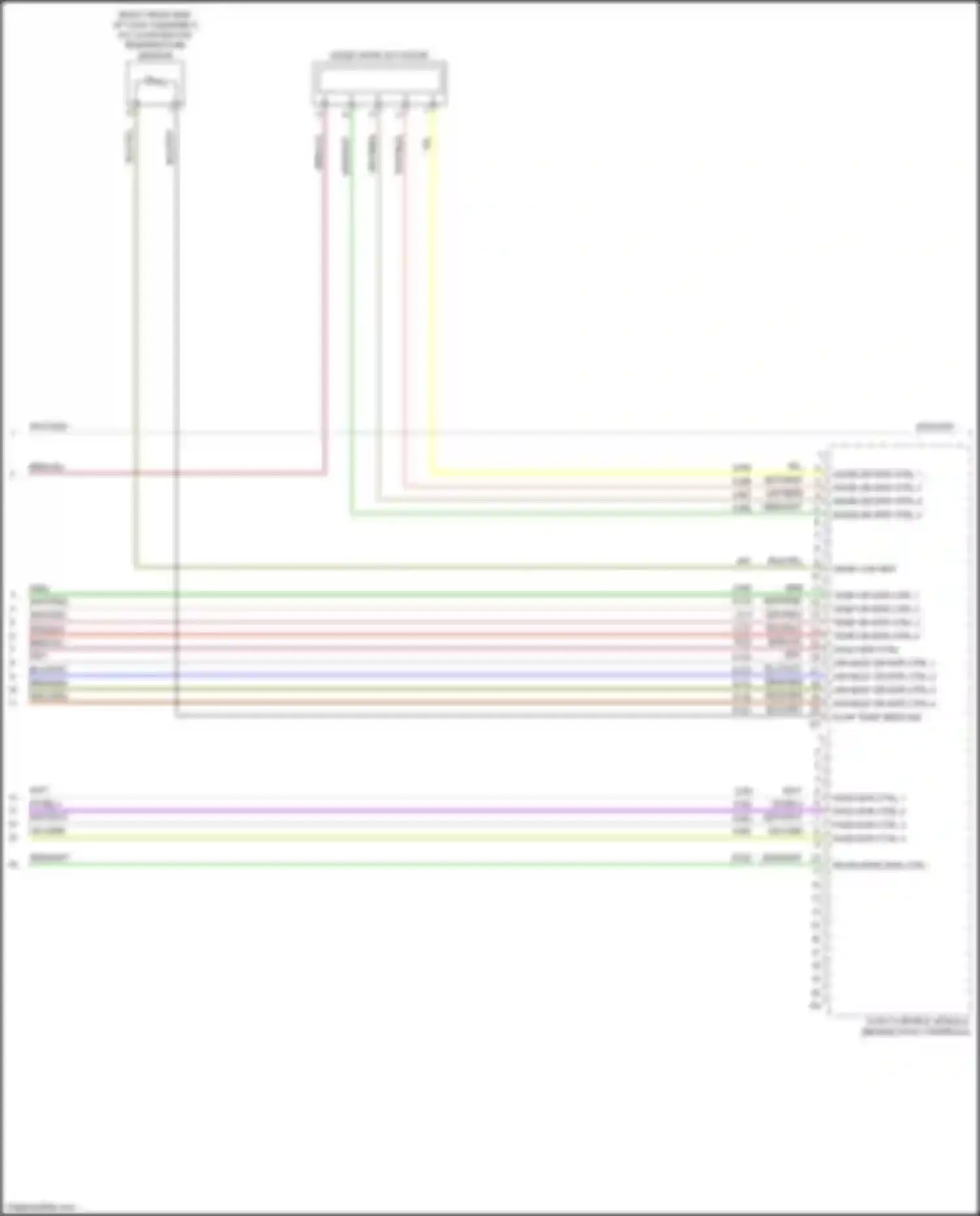 Wiring diagram brn/vio for Chevrolet Blazer III facelift (2022-2024) (13 of 13)