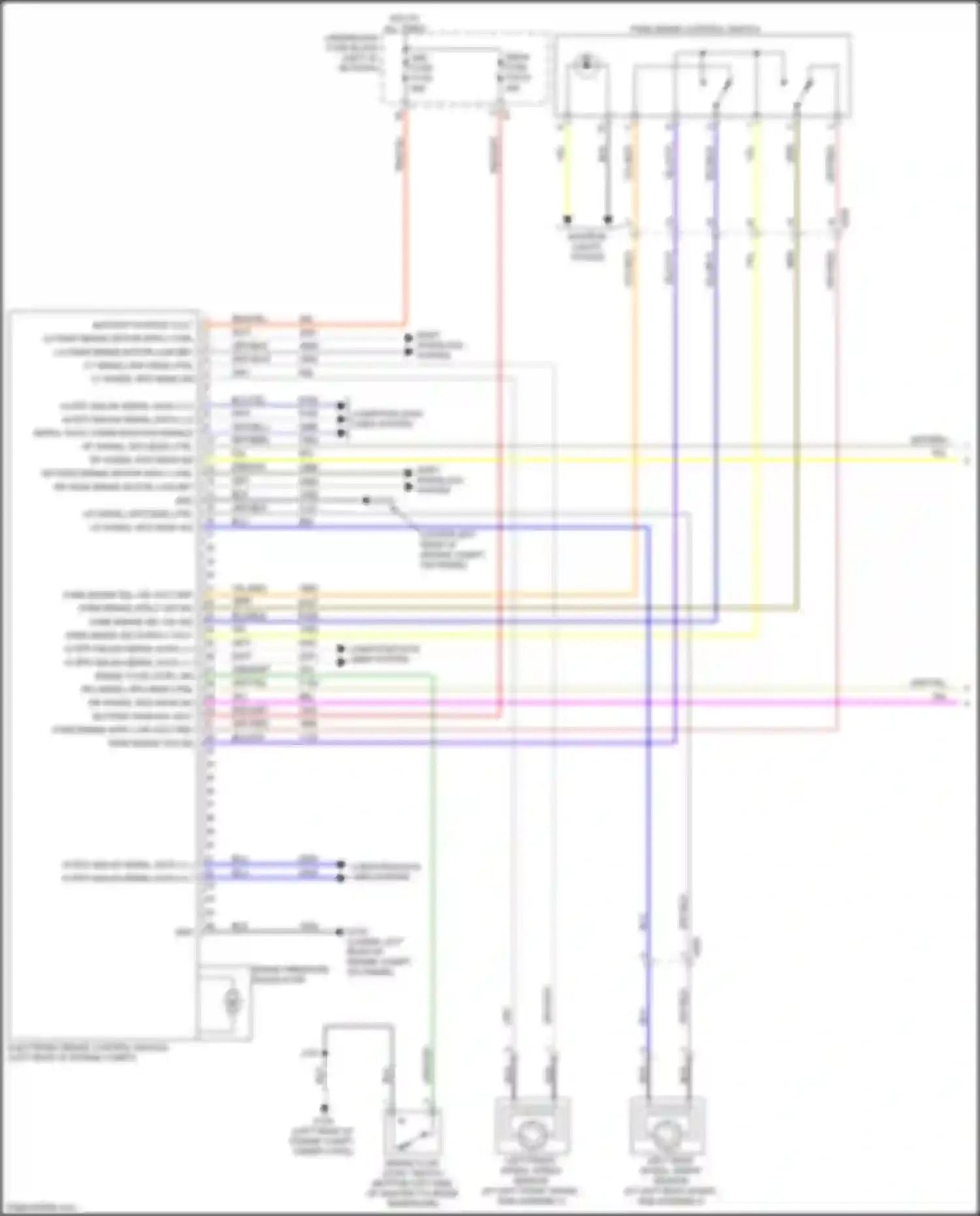 Wiring diagram computer data lines system for Chevrolet Blazer III facelift (2022-2024) (98 of 103)