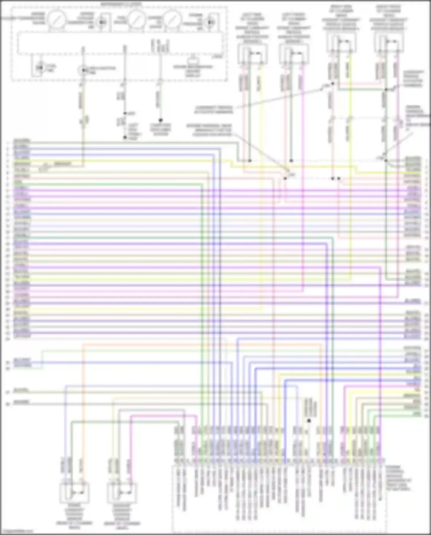 Wiring diagram driver information center display for Chevrolet Blazer III facelift (2022-2024) (29 of 30)
