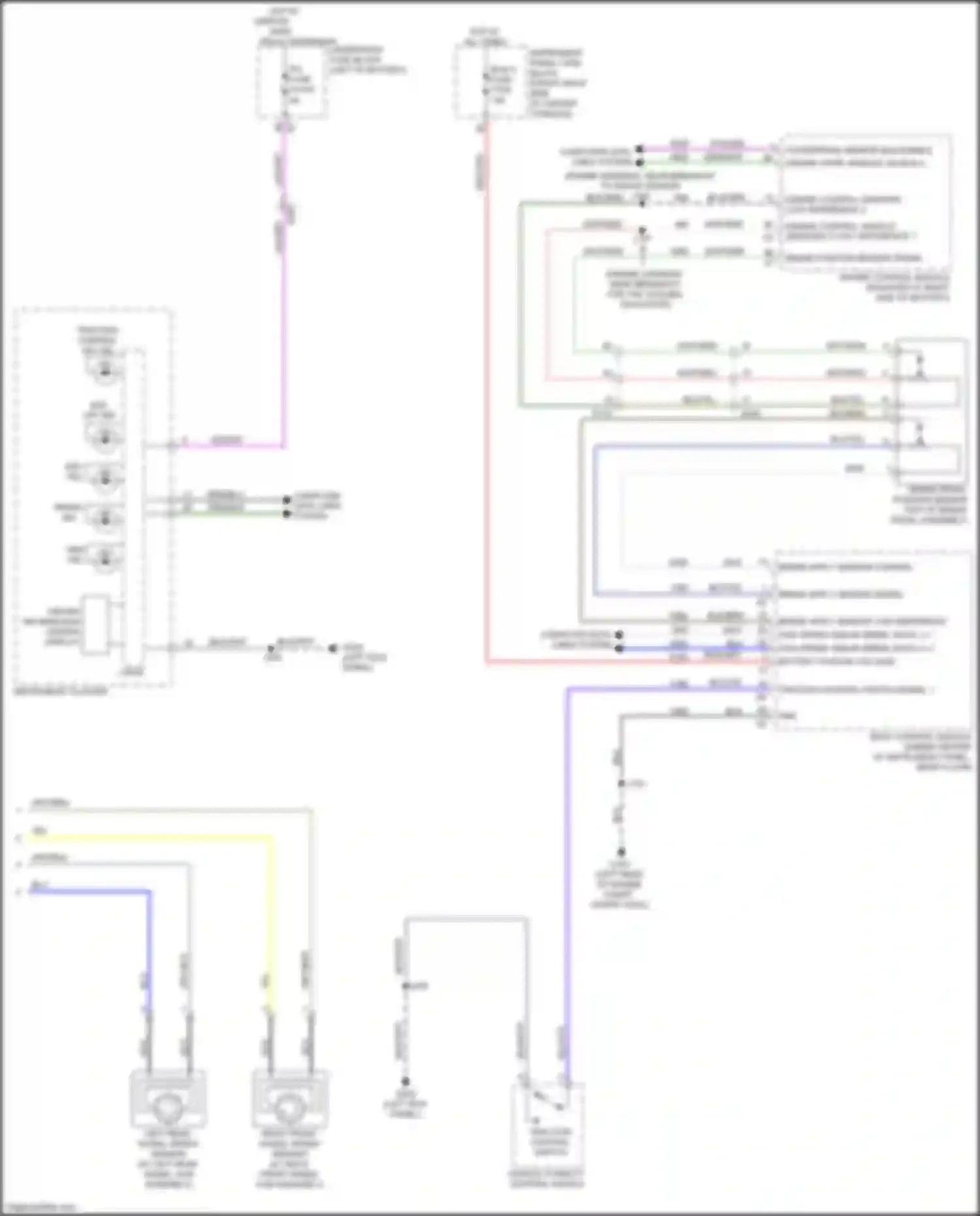 Wiring diagram driver information center display for Chevrolet Blazer III facelift (2022-2024) (21 of 30)