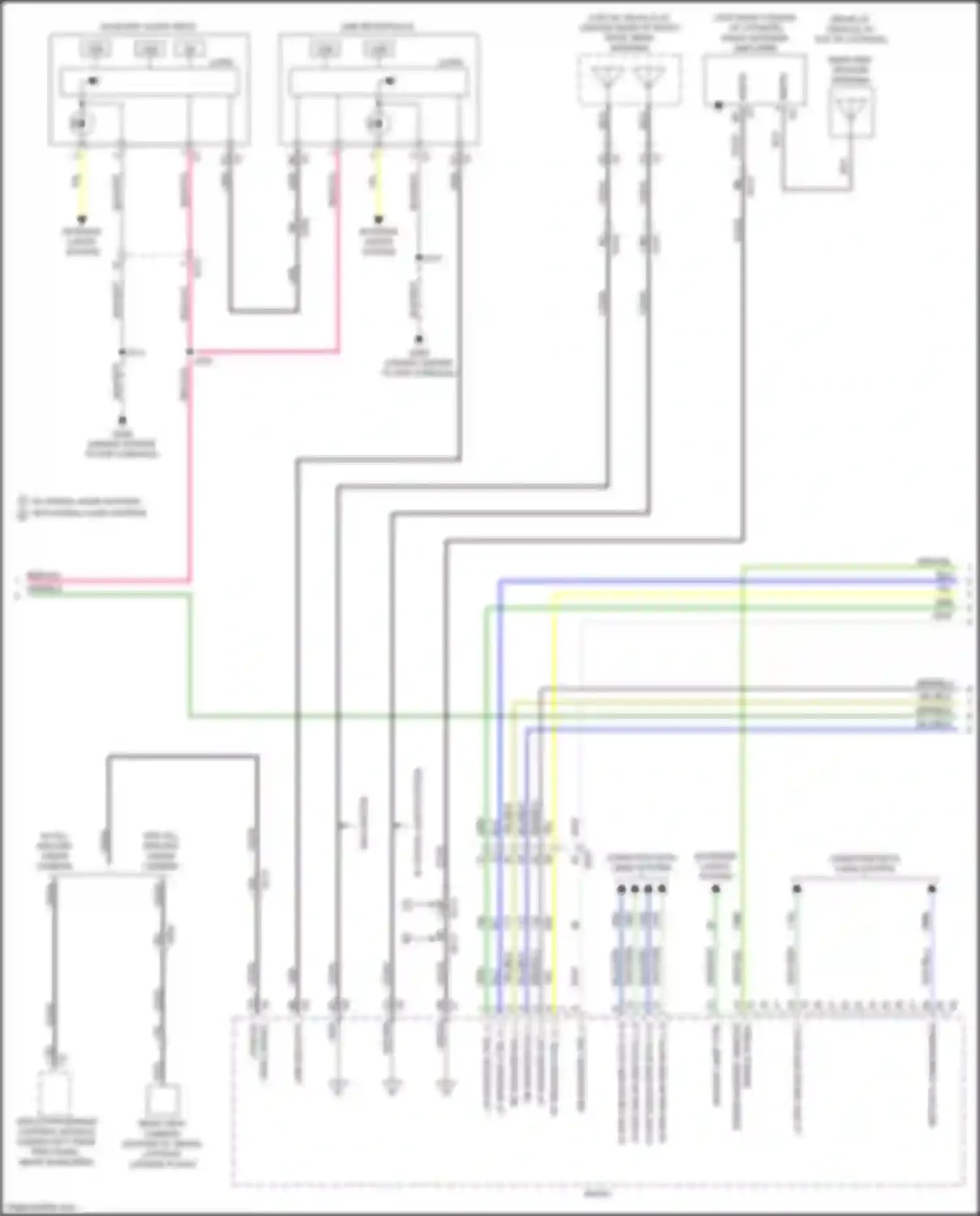 Wiring diagram enable signal for Chevrolet Blazer III facelift (2022-2024) (1 of 2)