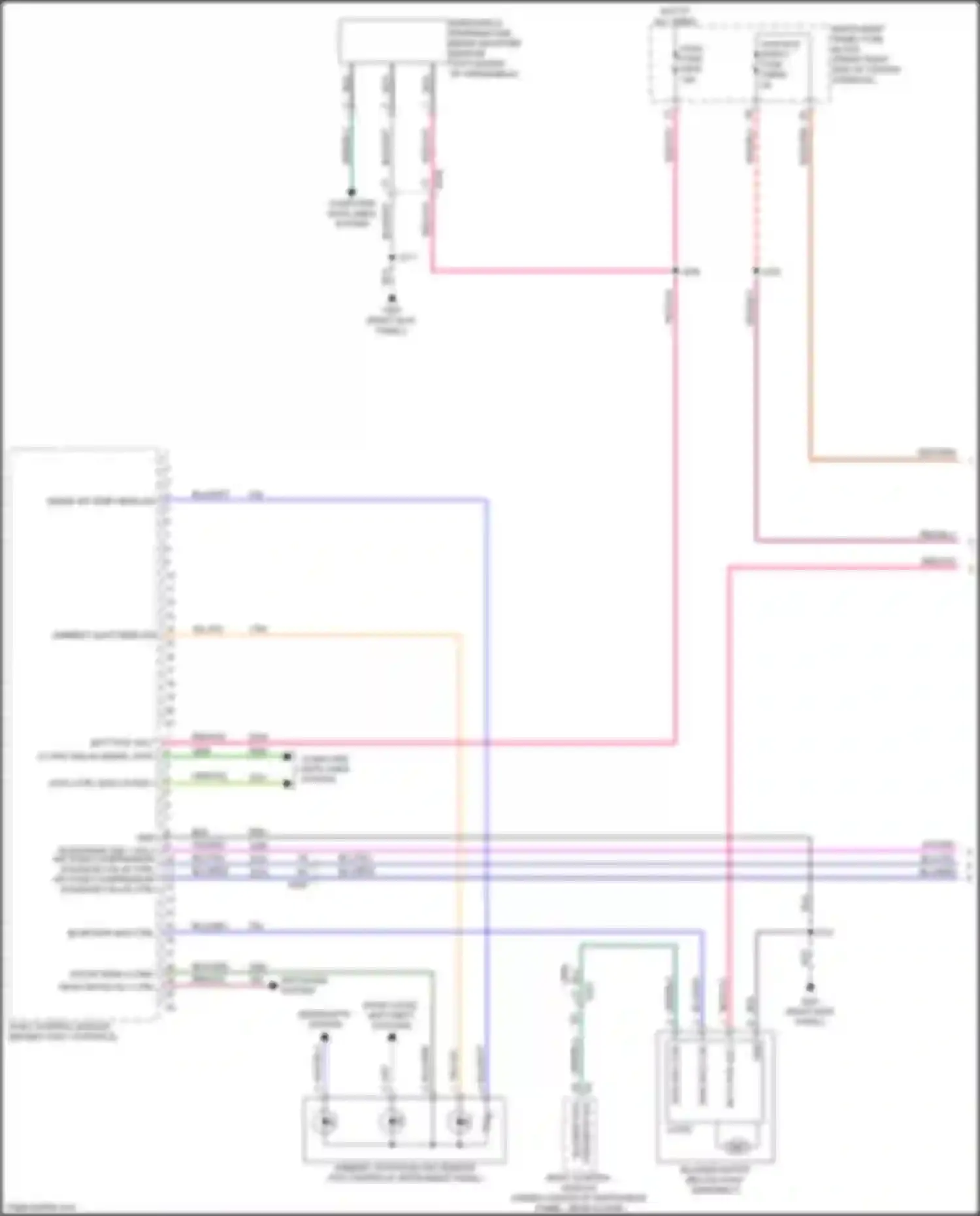 Wiring diagram feedback sig for Chevrolet Blazer III facelift (2022-2024) (2 of 3)