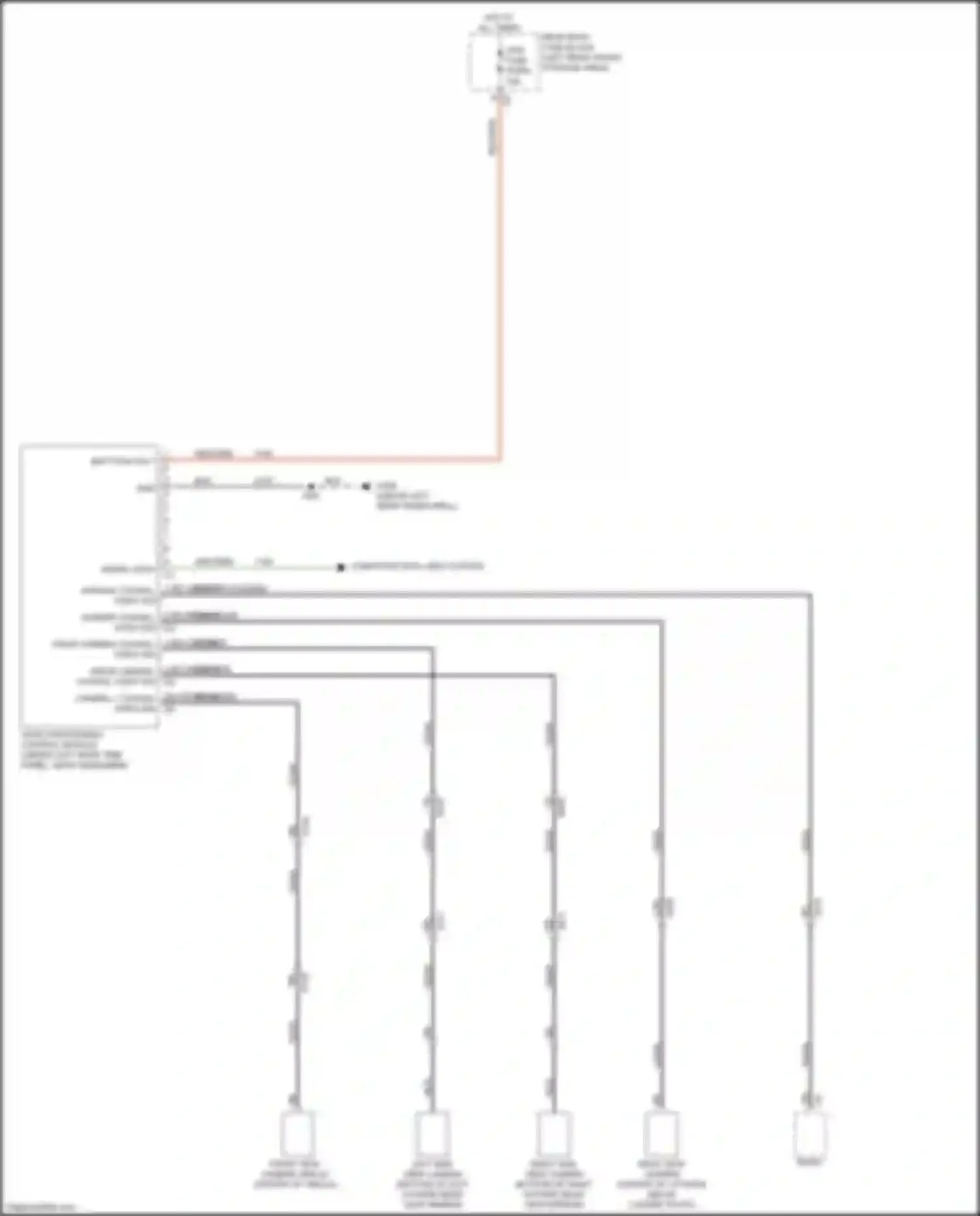 Wiring diagram gn front vision camera 1 coaxial video sig for Chevrolet Blazer III facelift (2022-2024) (1 of 1)
