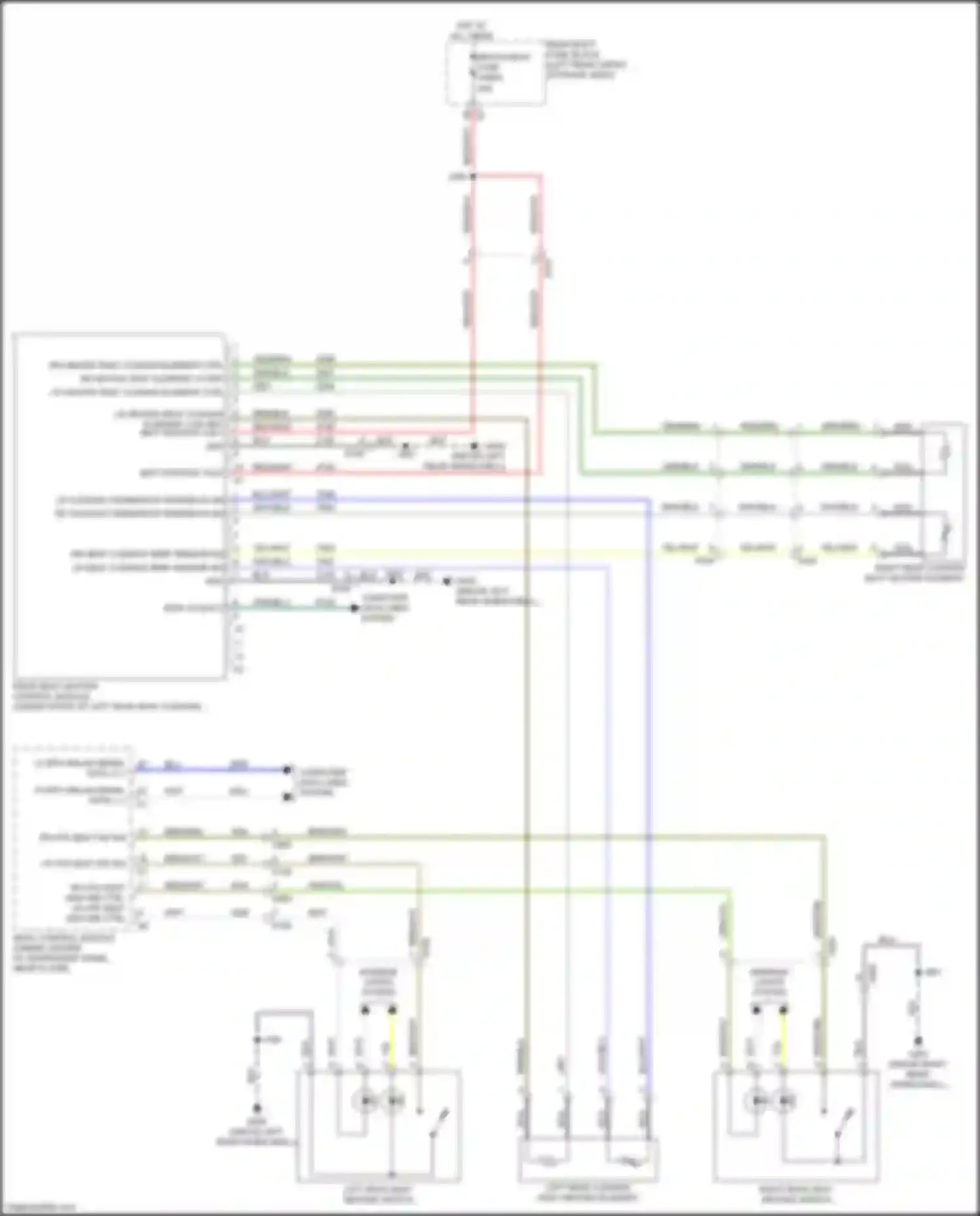 Wiring diagram grn/blk for Chevrolet Blazer III facelift (2022-2024) (20 of 39)