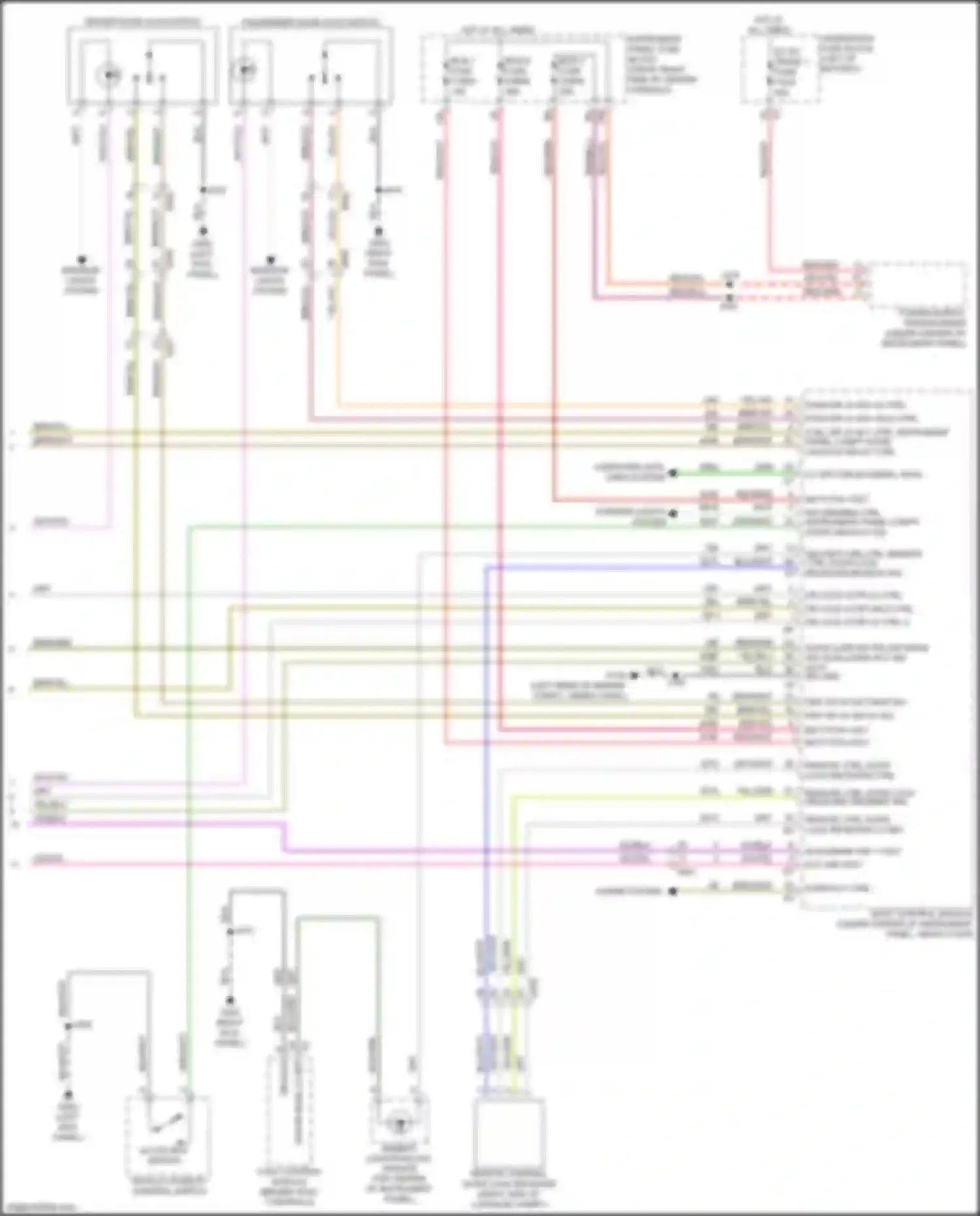 Wiring diagram hood ajar sw sig ign mode sw challenge act sig for Chevrolet Blazer III facelift (2022-2024) (1 of 2)