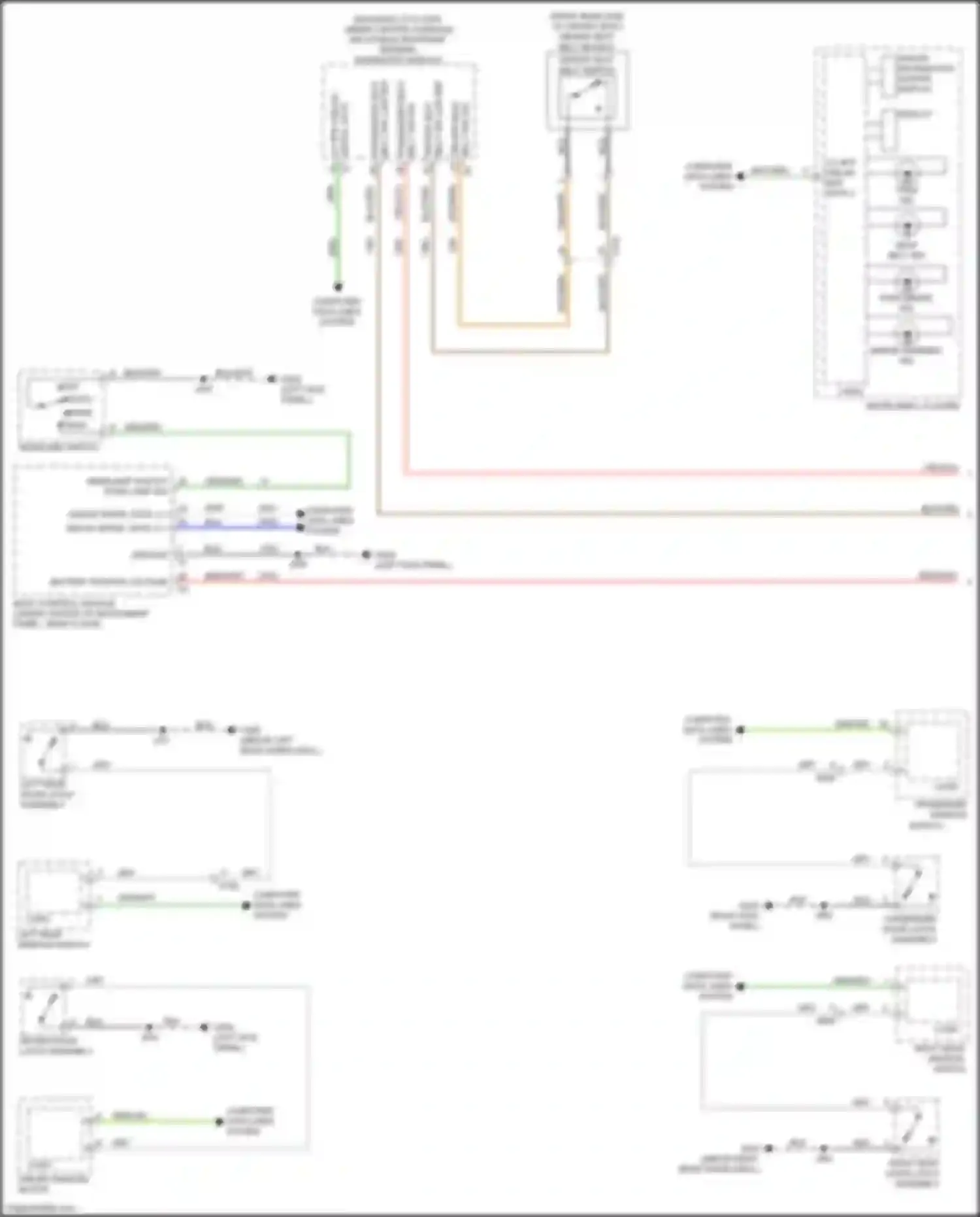 Wiring diagram lo spd gmlan ser data 2 for Chevrolet Blazer III facelift (2022-2024) (5 of 6)
