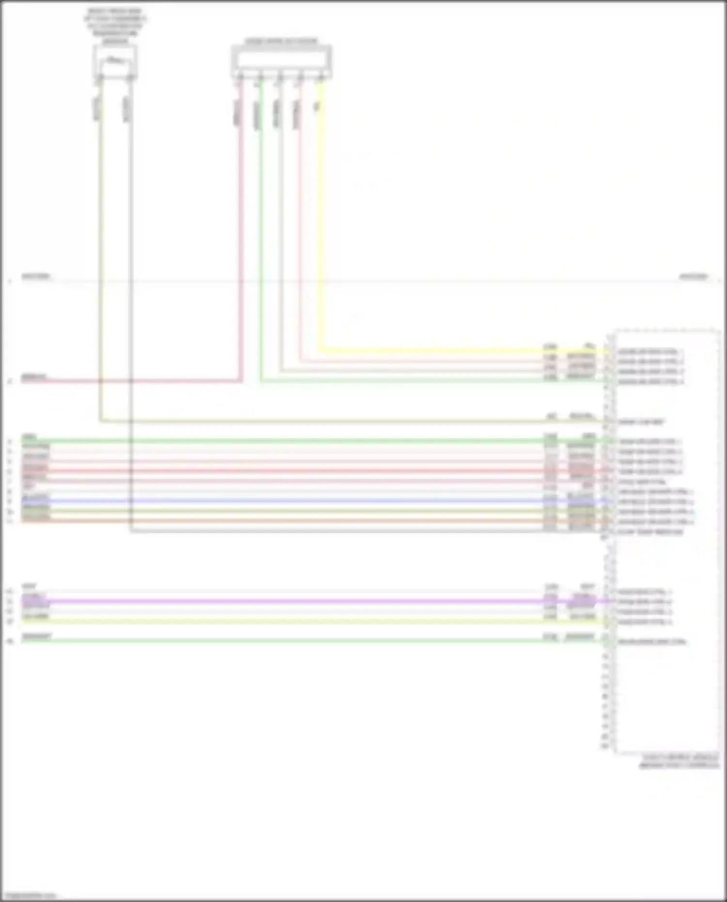 Wiring diagram pass mtr ctrl 3 for Chevrolet Blazer III facelift (2022-2024) (1 of 2)