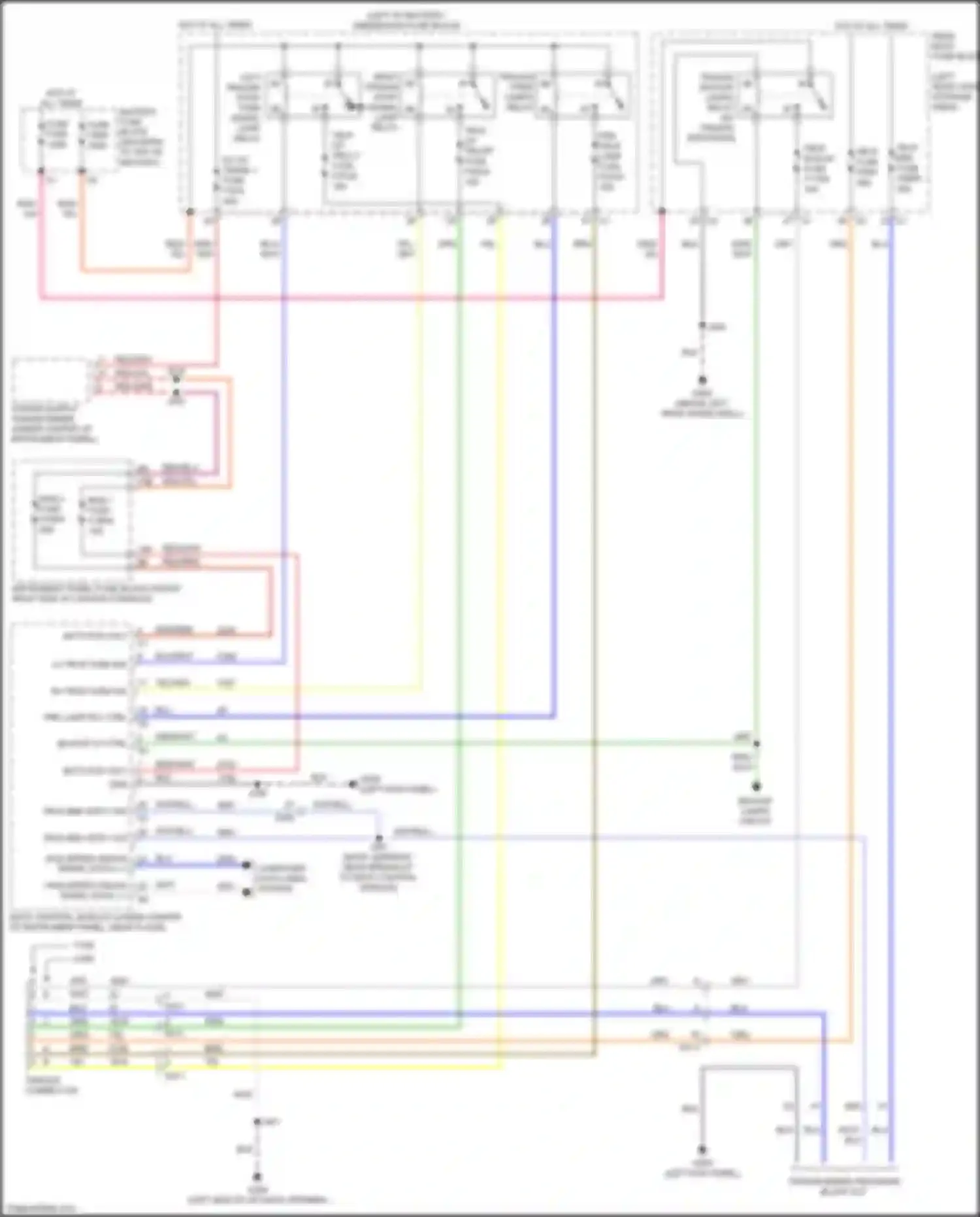 Wiring diagram power supply transformer for Chevrolet Blazer III facelift (2022-2024) (20 of 20)