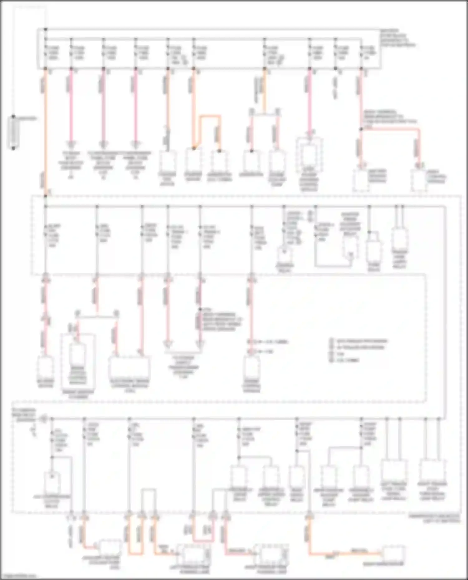 Wiring diagram rear wiper relay for Chevrolet Blazer III facelift (2022-2024) (2 of 3)