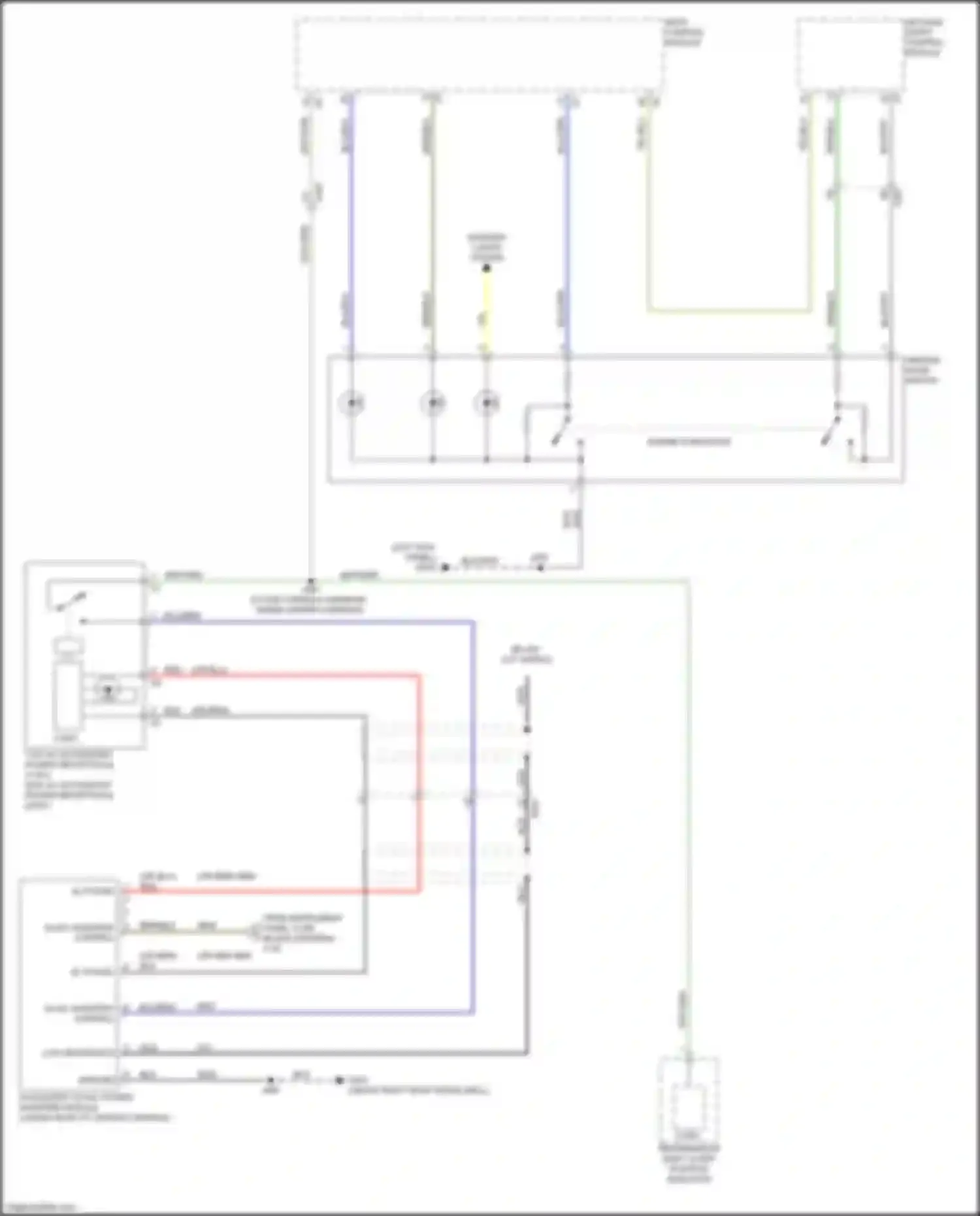 Wiring diagram red for Chevrolet Blazer III facelift (2022-2024) (16 of 22)