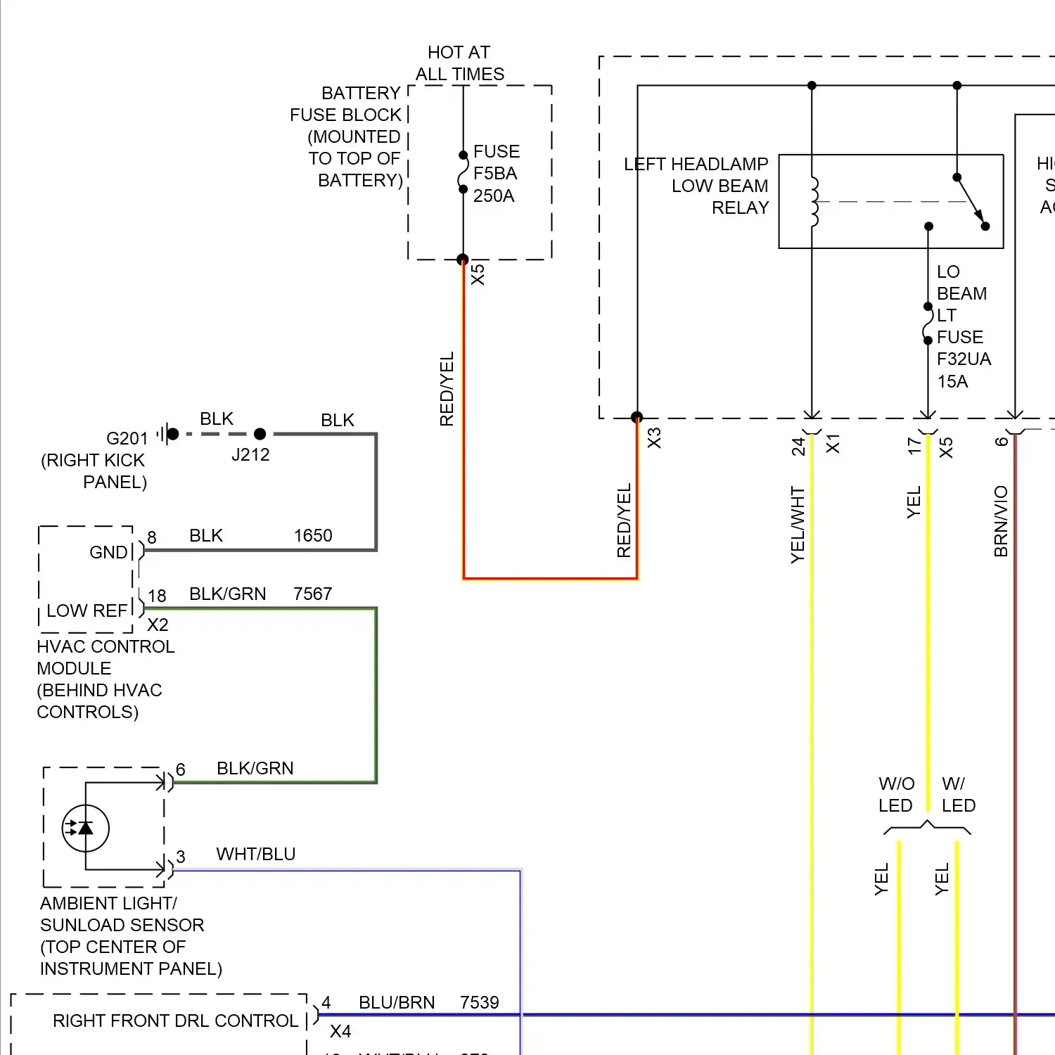demo - Headlights circuit (1 of 2) Headlights circuit (1 of 2)