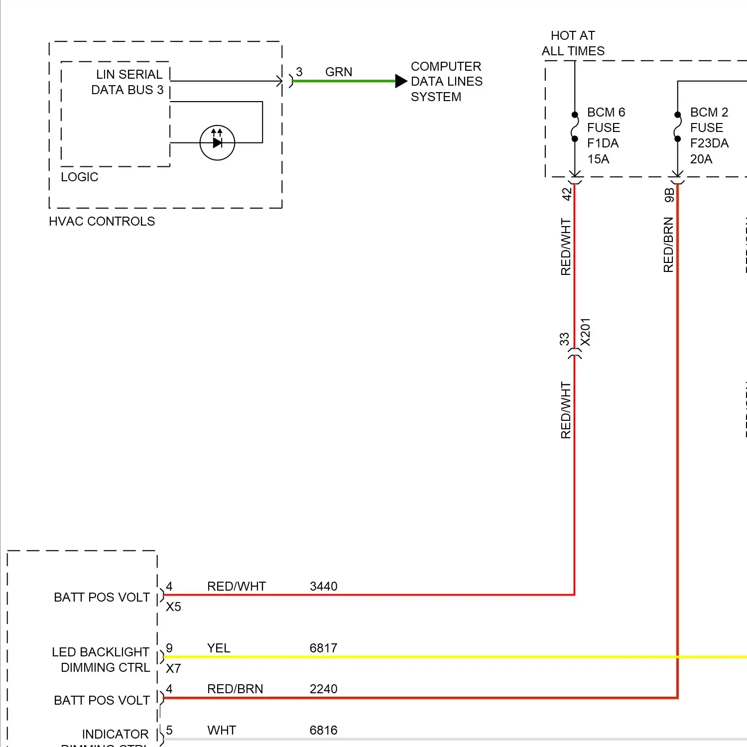 demo - Instrument illumination circuit (1 of 3) Instrument illumination circuit (1 of 3)