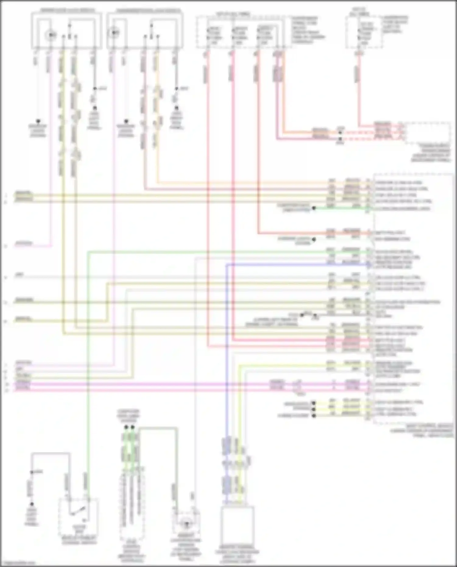 Wiring diagram actv sig gnd for Chevrolet Blazer III (2018-2023) (1 of 2)