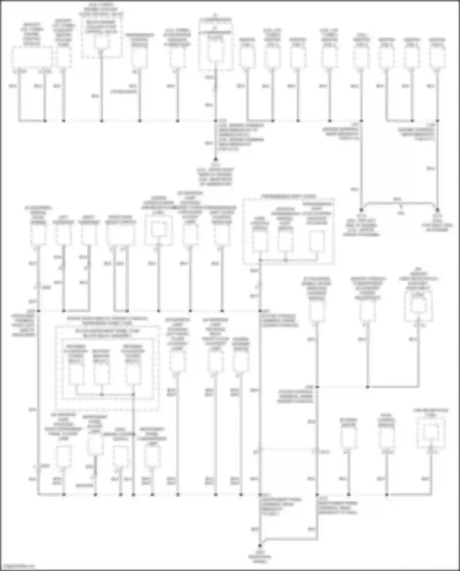 Wiring diagram auxiliary heater coolant pump for Chevrolet Blazer III (2018-2023) (5 of 5)